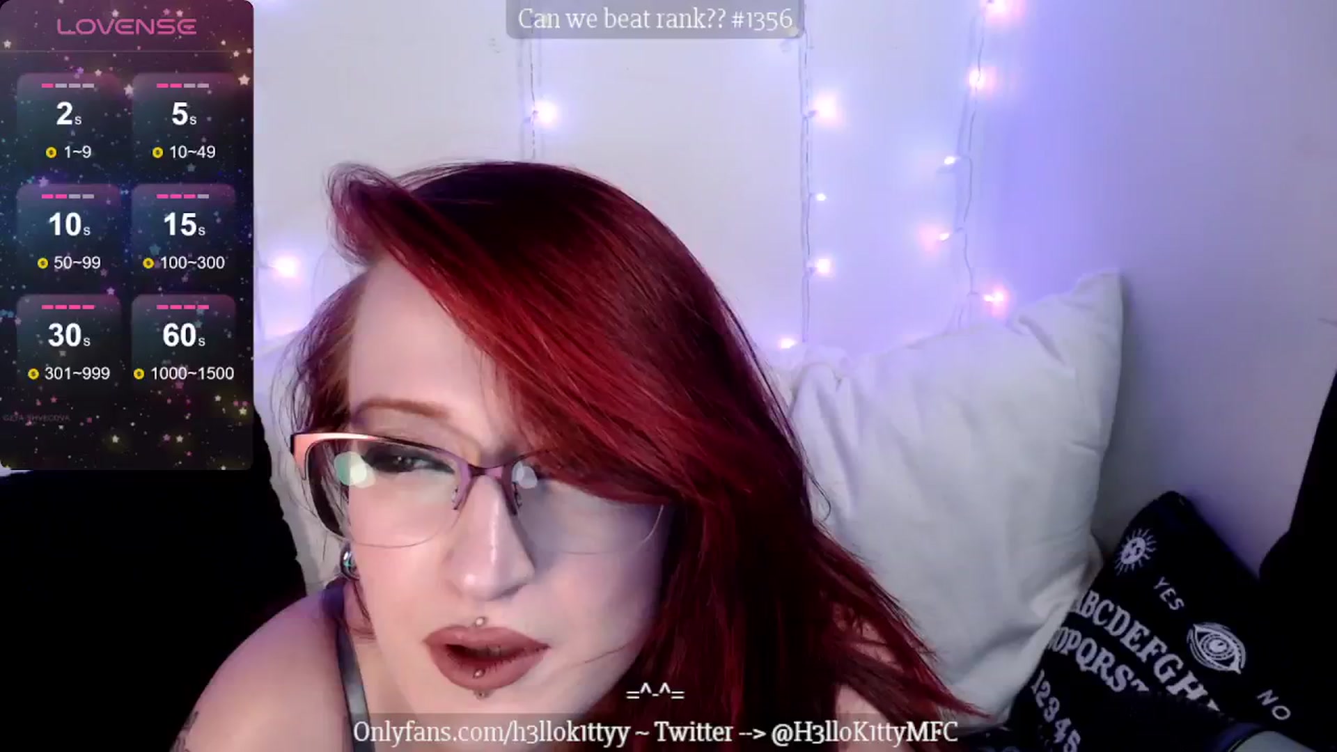 Gallery image thumbnail from H3llok1tty's myfreecams stream on, 05/23/2024, 08:09 image 18 of 20