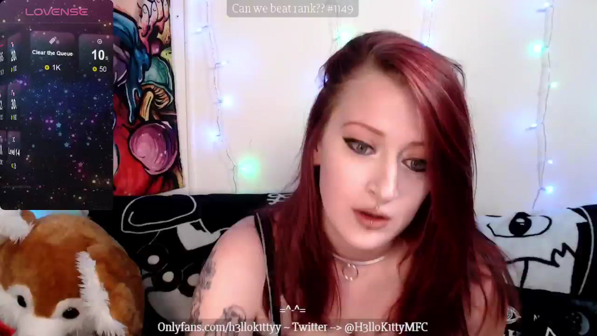 Gallery image thumbnail from H3llok1tty's myfreecams stream on, 05/31/2024, 10:17 image 9 of 20