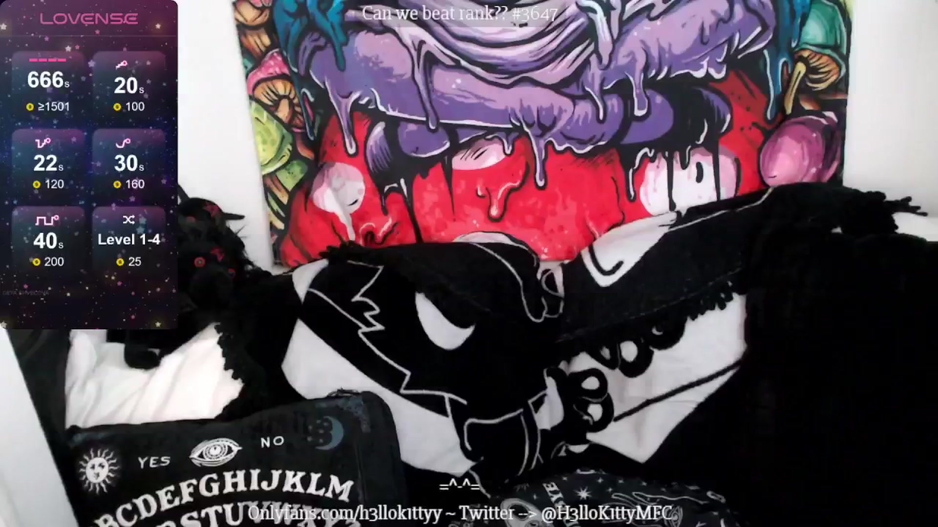 Gallery image thumbnail from H3llok1tty's myfreecams stream on, 06/03/2024, 11:59 image 4 of 20