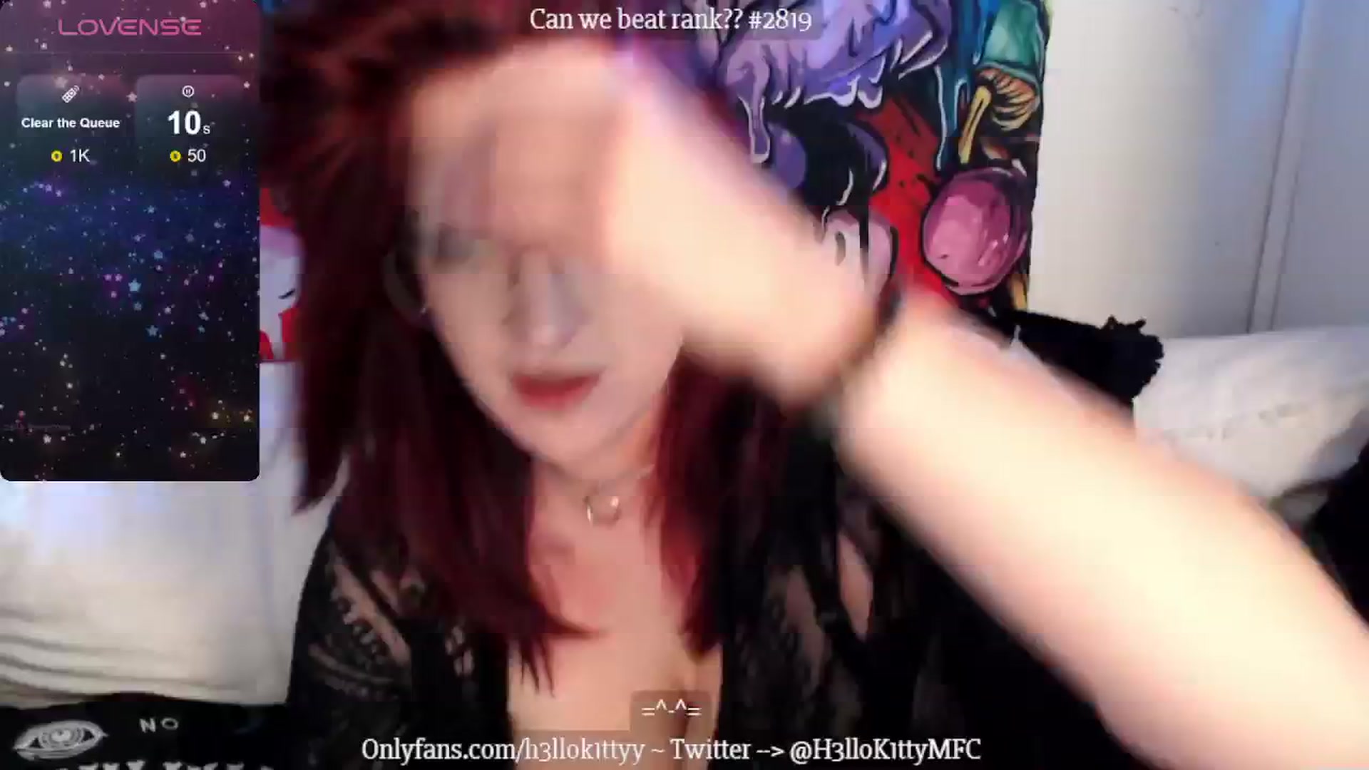 Gallery image thumbnail from H3llok1tty's myfreecams stream on, 06/08/2024, 11:44 image 16 of 20