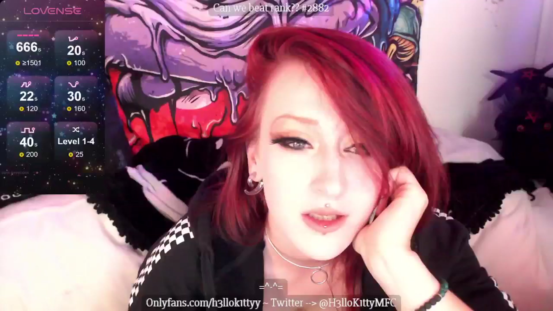 Gallery image thumbnail from H3llok1tty's myfreecams stream on, 06/10/2024, 09:36 image 7 of 20