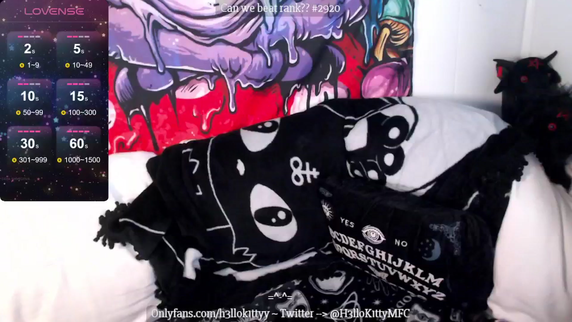 Gallery image thumbnail from H3llok1tty's myfreecams stream on, 06/12/2024, 11:50 image 2 of 20