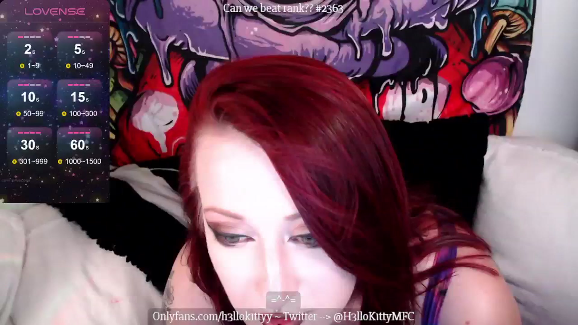 Gallery image thumbnail from H3llok1tty's myfreecams stream on, 06/13/2024, 11:44 image 8 of 20