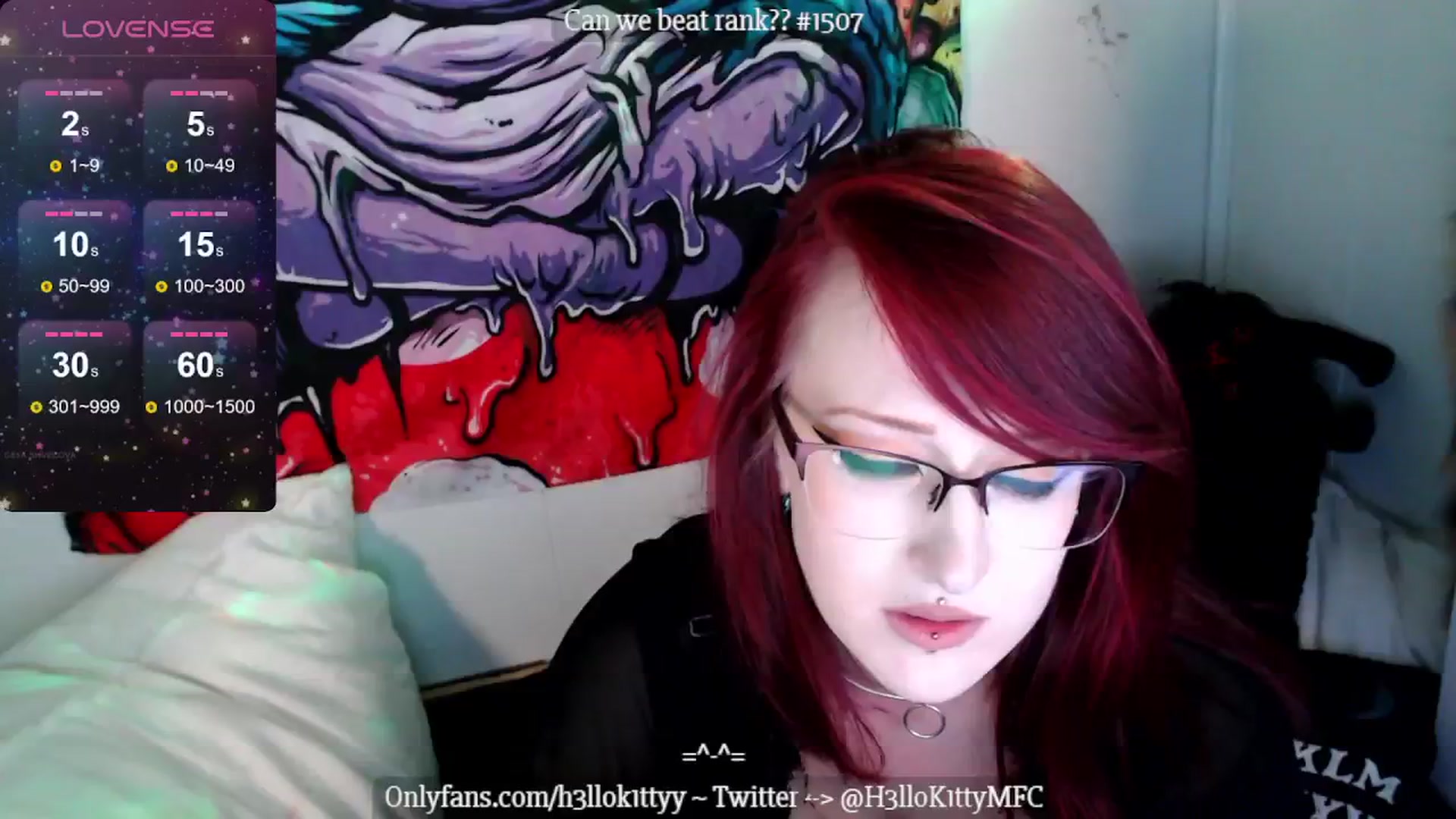 Gallery image thumbnail from H3llok1tty's myfreecams stream on, 06/15/2024, 13:30 image 10 of 20