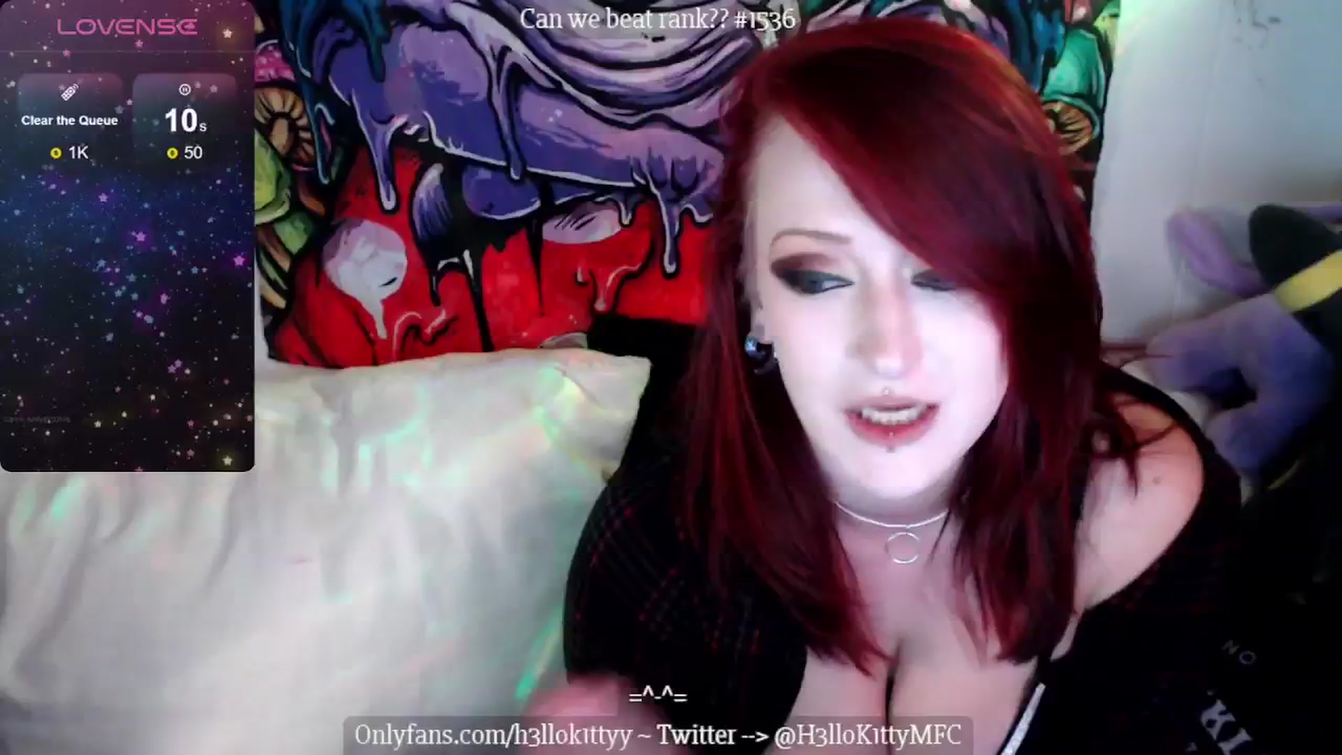 Gallery image thumbnail from H3llok1tty's myfreecams stream on, 06/16/2024, 11:39 image 6 of 20