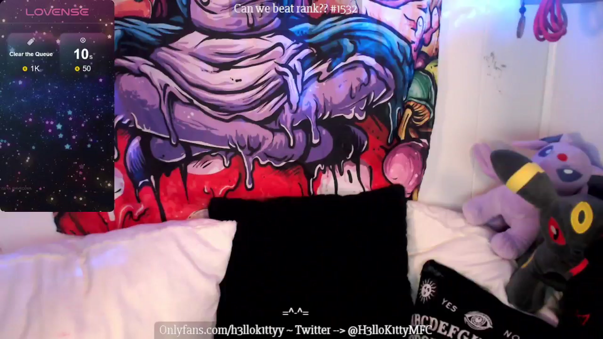 Gallery image thumbnail from H3llok1tty's myfreecams stream on, 06/16/2024, 11:39 image 5 of 20