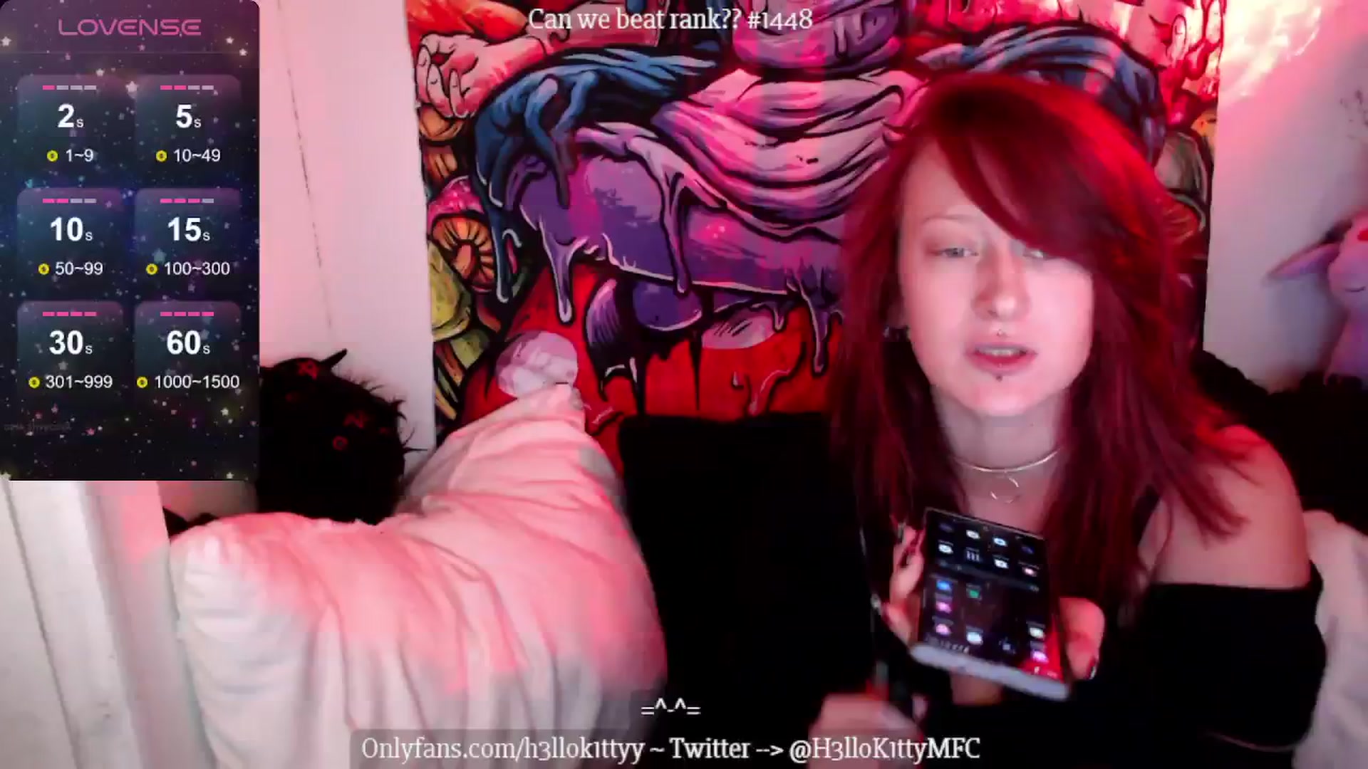 Gallery image thumbnail from H3llok1tty's myfreecams stream on, 06/18/2024, 11:23 image 2 of 20