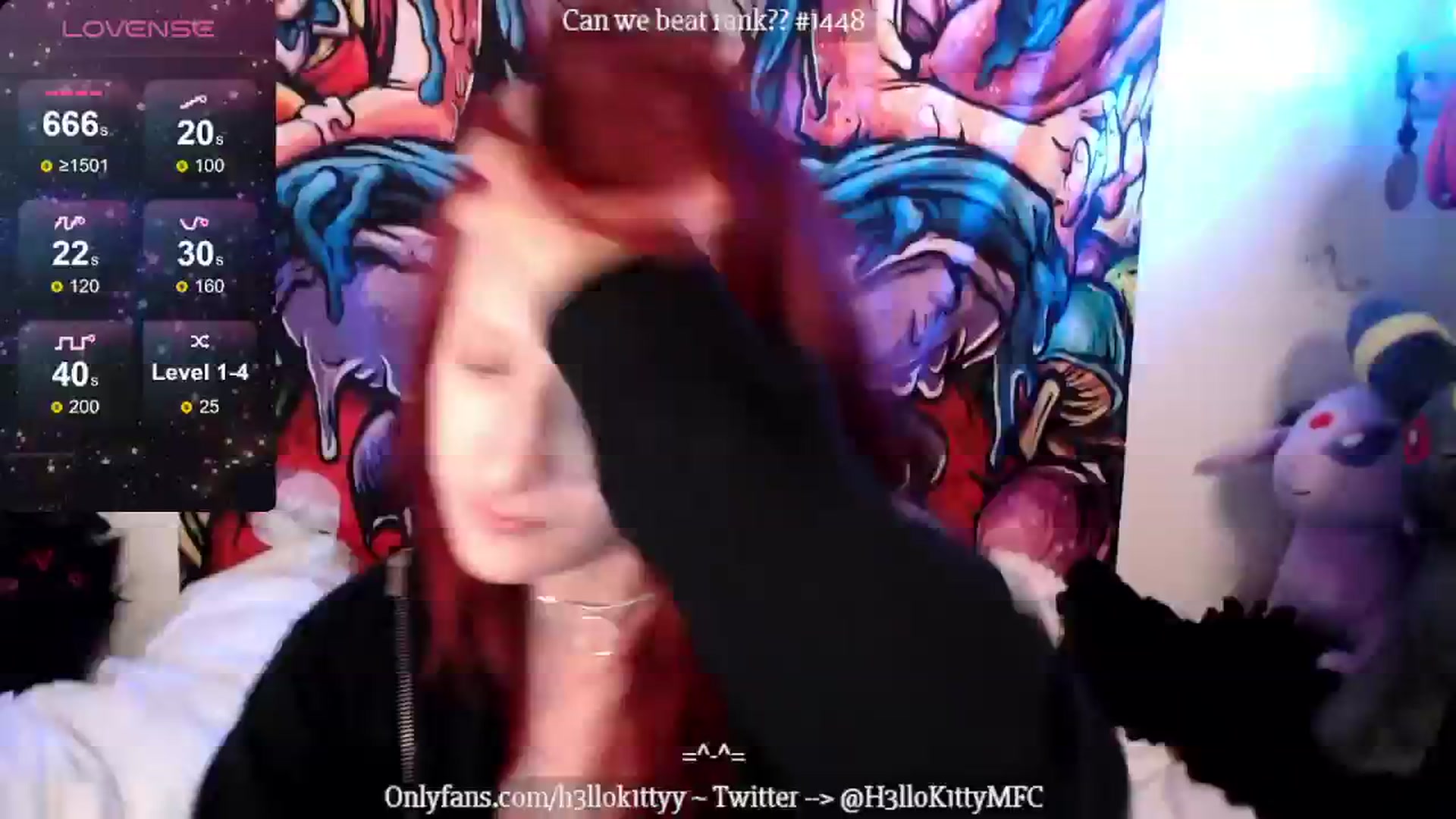 Gallery image thumbnail from H3llok1tty's myfreecams stream on, 06/18/2024, 11:23 image 1 of 20
