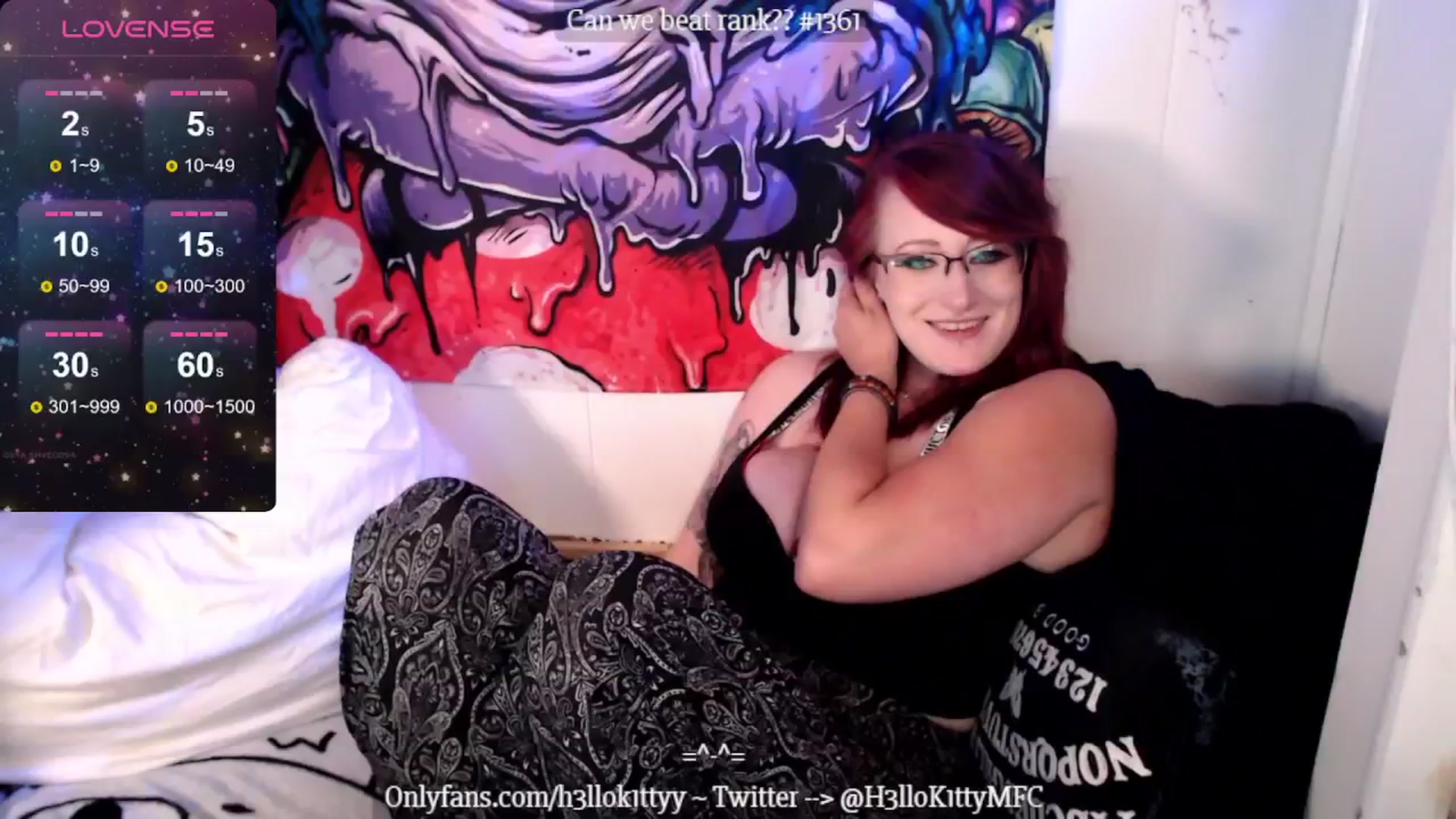 Gallery image thumbnail from H3llok1tty's myfreecams stream on, 06/26/2024, 10:31 image 20 of 20