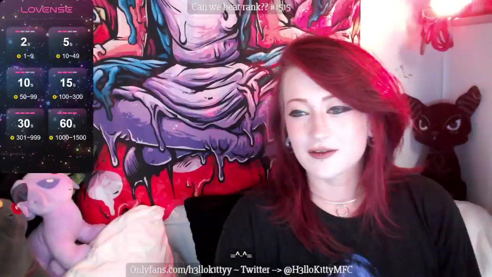 Gallery image thumbnail from H3llok1tty's myfreecams stream on, 06/29/2024, 11:15 image 5 of 20