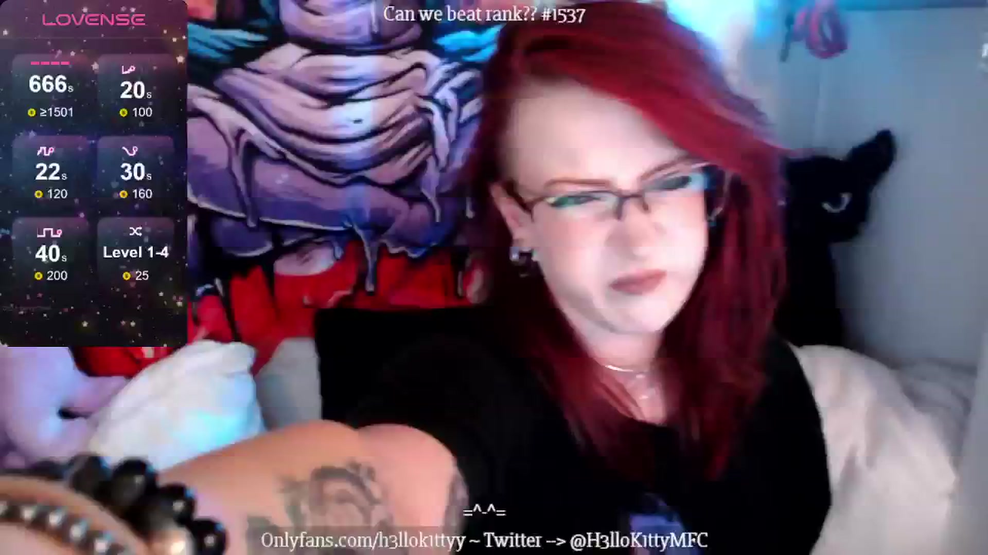 Gallery image thumbnail from H3llok1tty's myfreecams stream on, 06/29/2024, 11:15 image 1 of 20