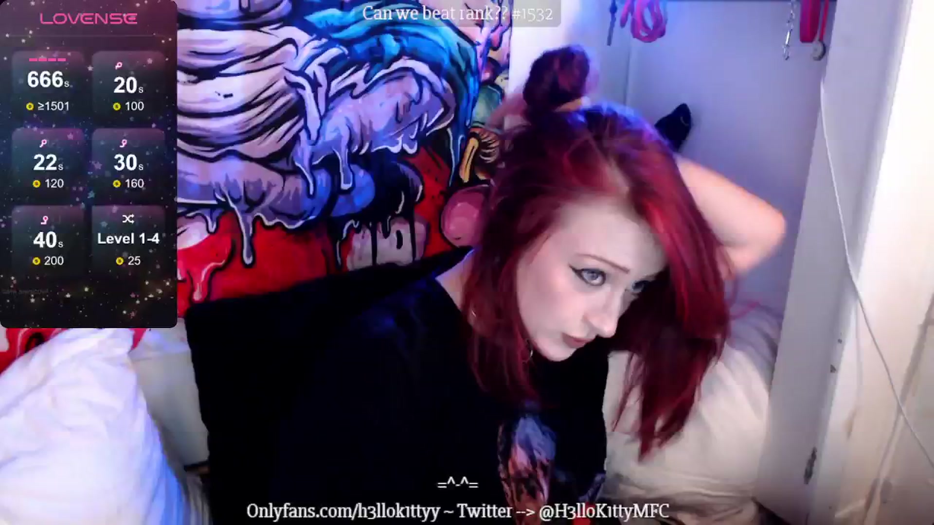 Gallery image thumbnail from H3llok1tty's myfreecams stream on, 06/29/2024, 11:15 image 4 of 20
