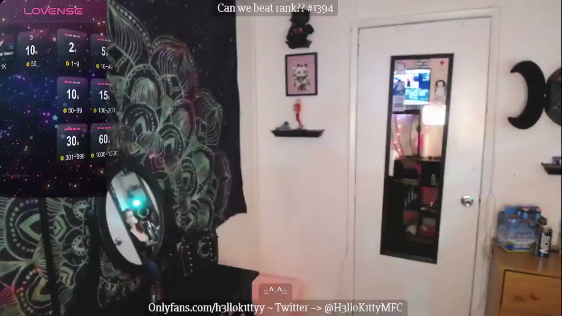 Gallery image thumbnail from H3llok1tty's myfreecams stream on, 06/30/2024, 12:24 image 2 of 20