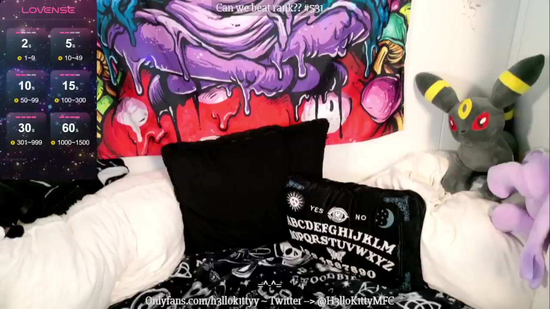 Gallery image thumbnail from H3llok1tty's myfreecams stream on, 07/02/2024, 10:51 image 4 of 20