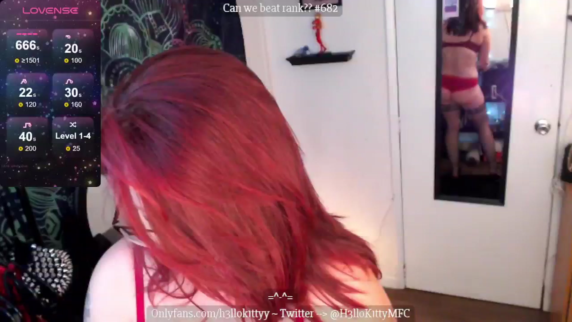 Gallery image thumbnail from H3llok1tty's myfreecams stream on, 07/03/2024, 08:29 image 11 of 20