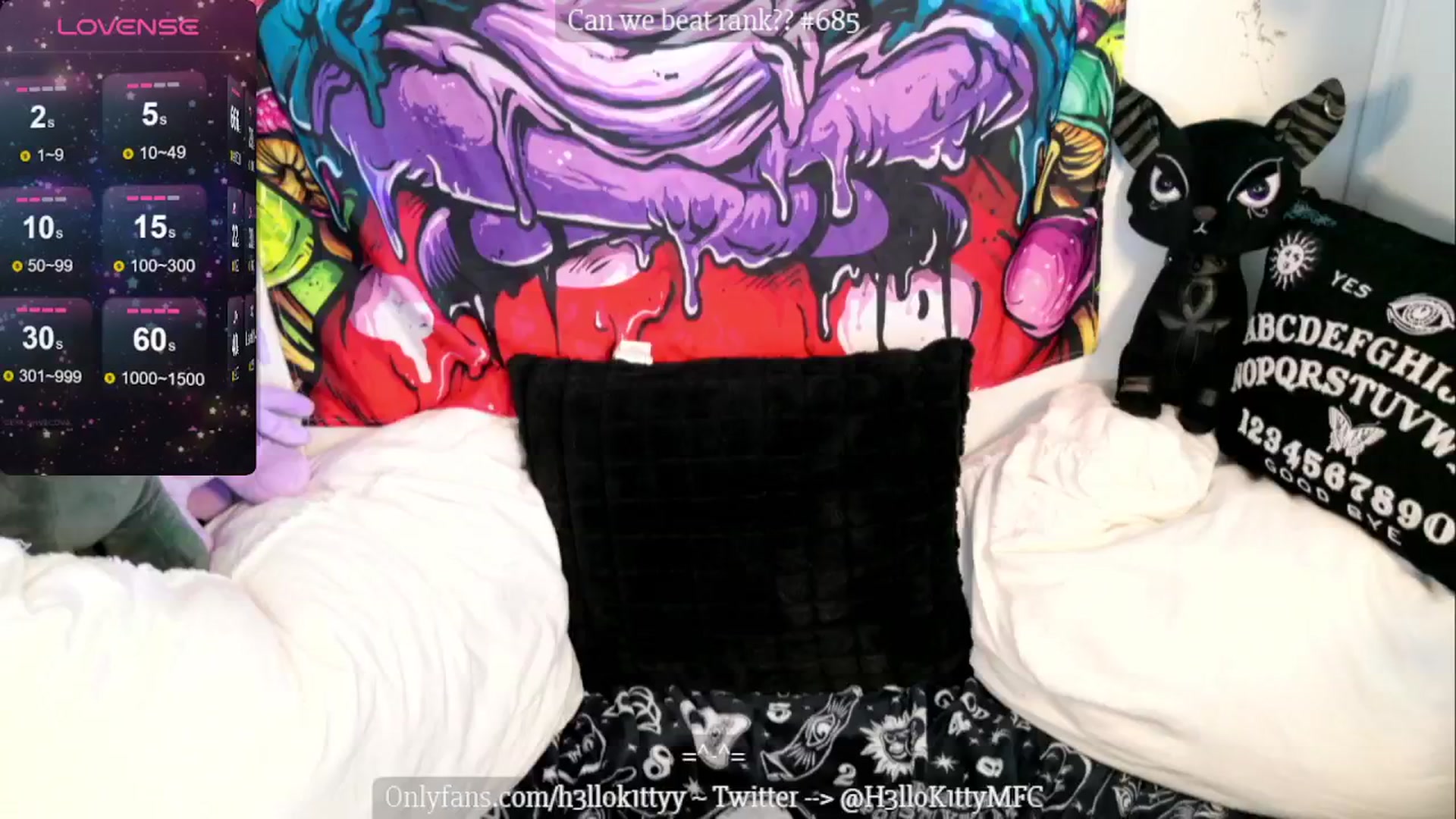 Gallery image thumbnail from H3llok1tty's myfreecams stream on, 07/03/2024, 08:29 image 18 of 20