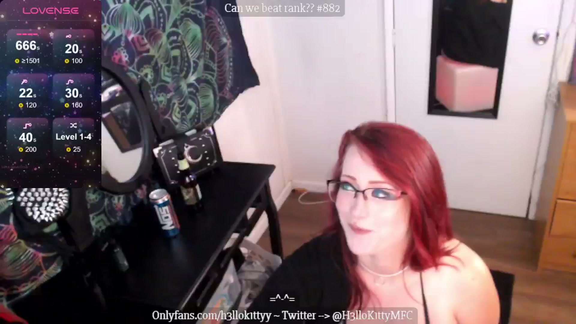 Gallery image thumbnail from H3llok1tty's myfreecams stream on, 07/04/2024, 12:44 image 9 of 20