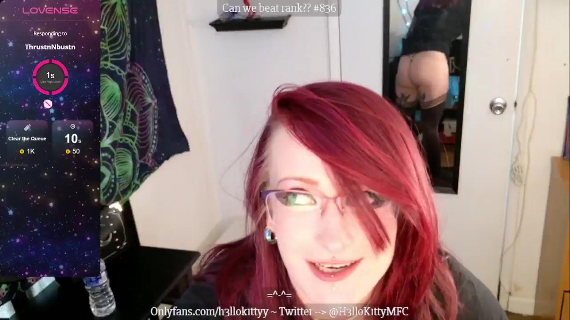 Gallery image thumbnail from H3llok1tty's myfreecams stream on, 07/04/2024, 14:24 image 3 of 20