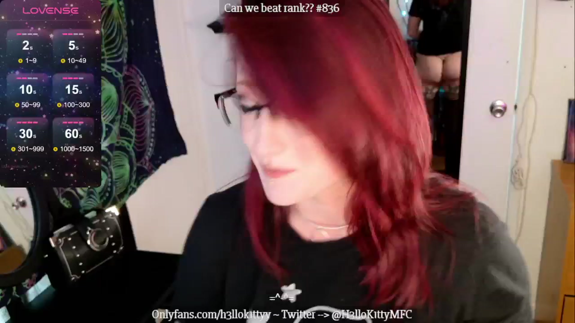 Gallery image thumbnail from H3llok1tty's myfreecams stream on, 07/04/2024, 14:24 image 2 of 20