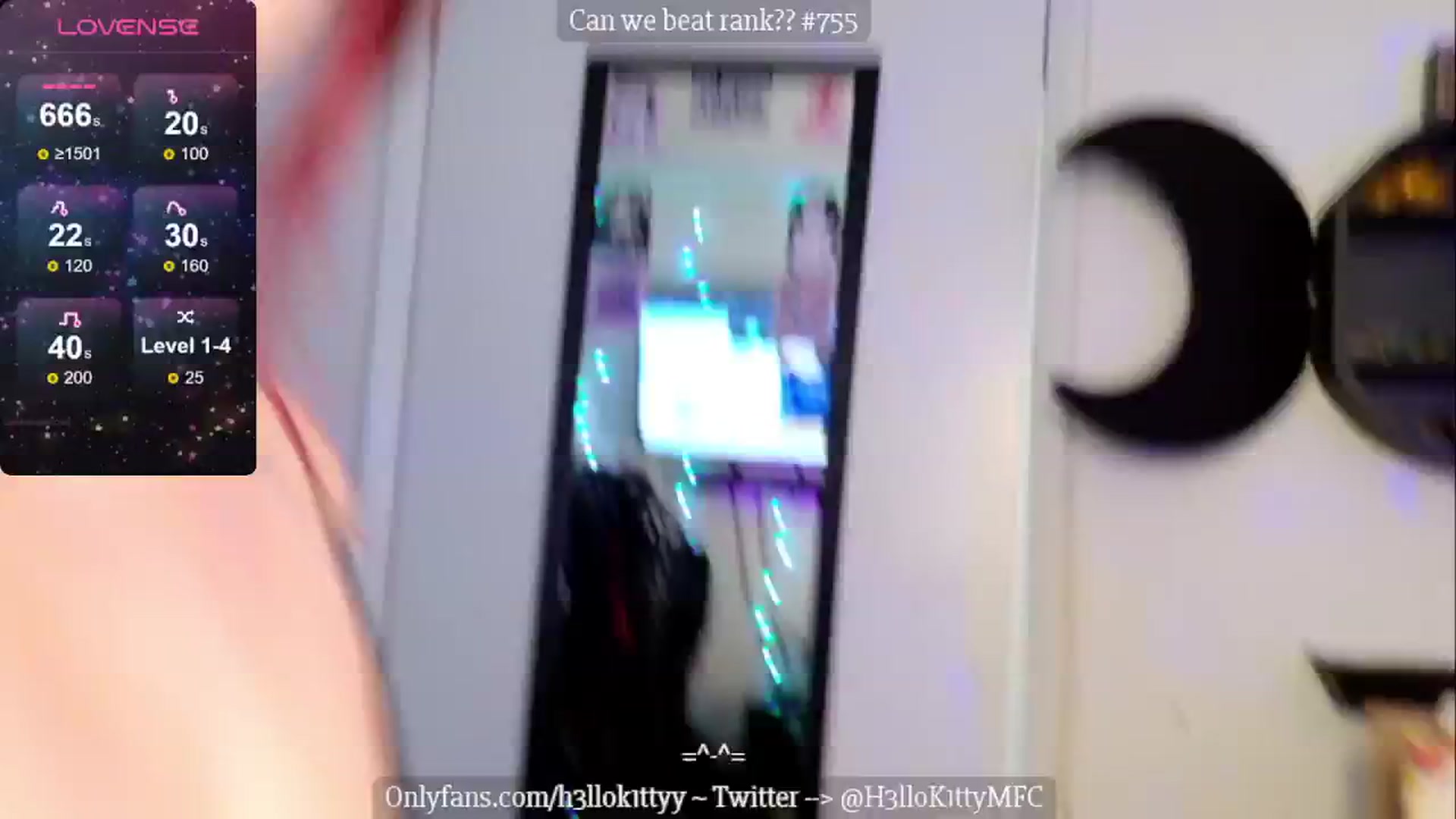 Gallery image thumbnail from H3llok1tty's myfreecams stream on, 07/04/2024, 14:24 image 10 of 20