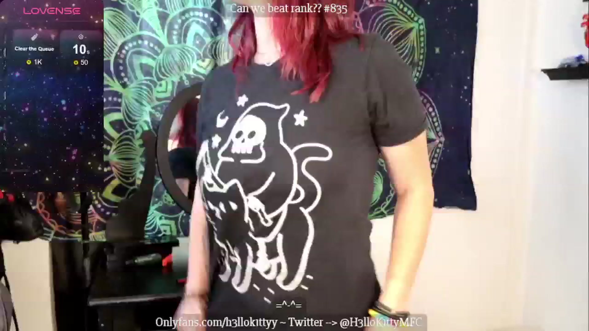 Gallery image thumbnail from H3llok1tty's myfreecams stream on, 07/04/2024, 14:24 image 1 of 20