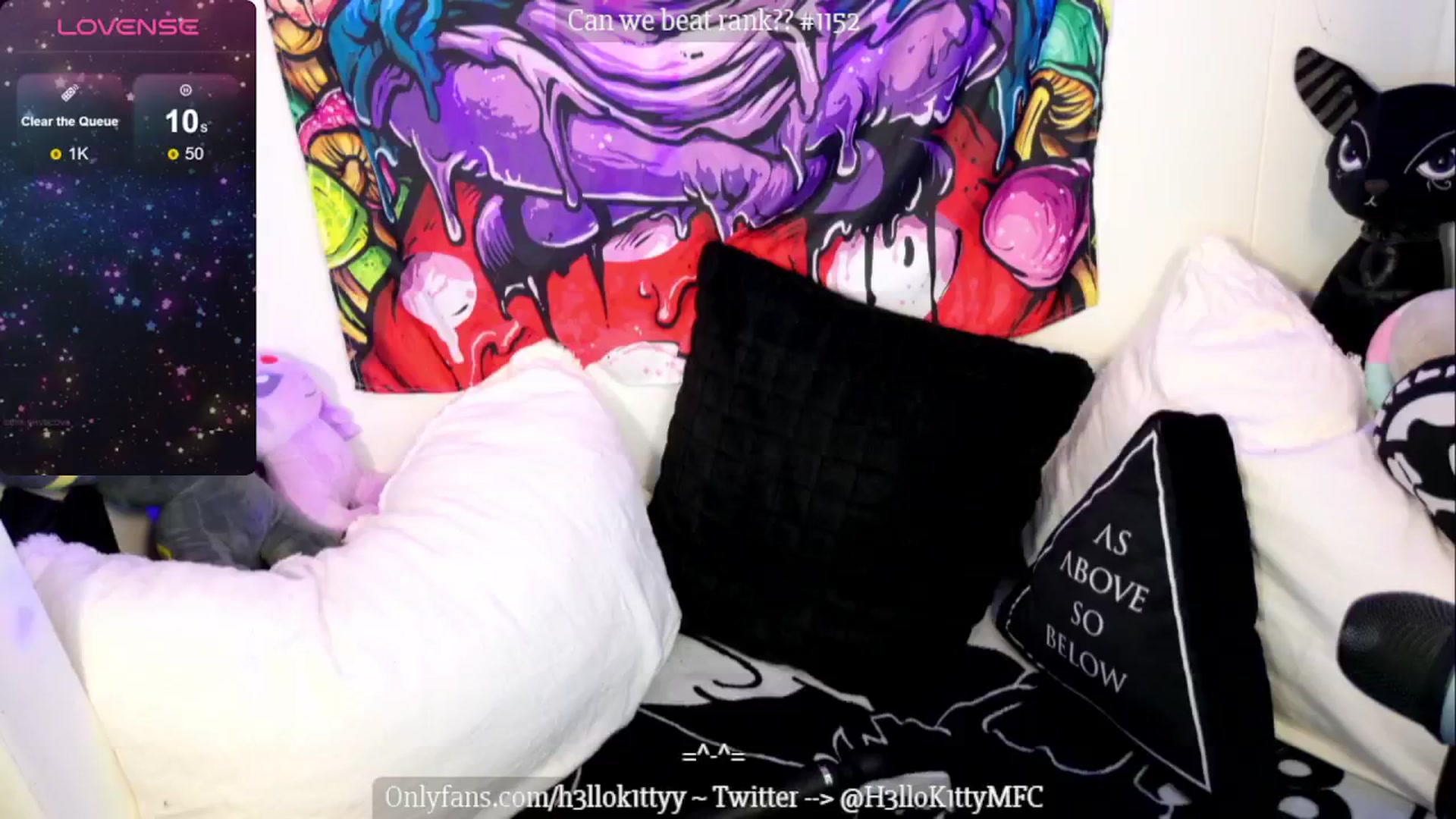 Gallery image thumbnail from H3llok1tty's myfreecams stream on, 07/16/2024, 11:15 image 6 of 20