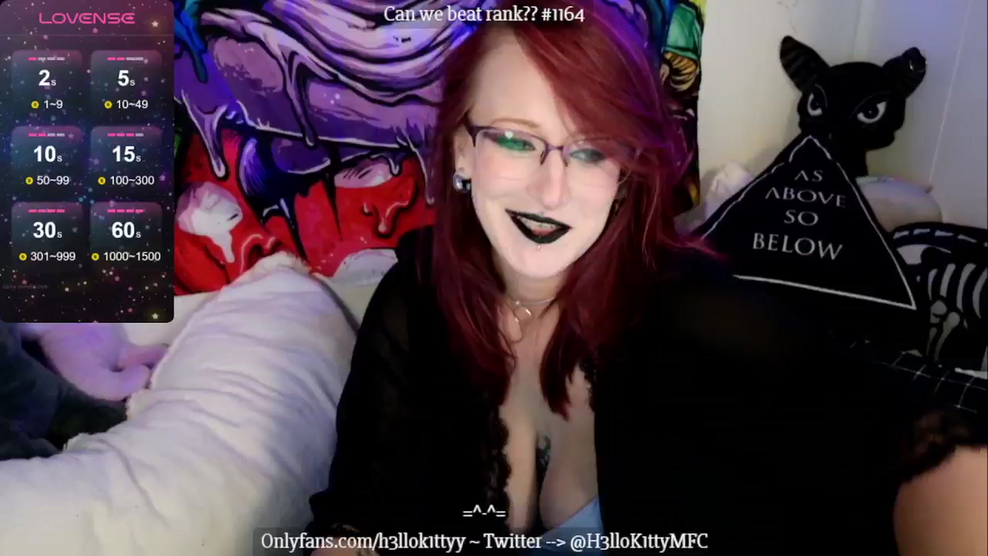 Gallery image thumbnail from H3llok1tty's myfreecams stream on, 07/16/2024, 11:15 image 4 of 20