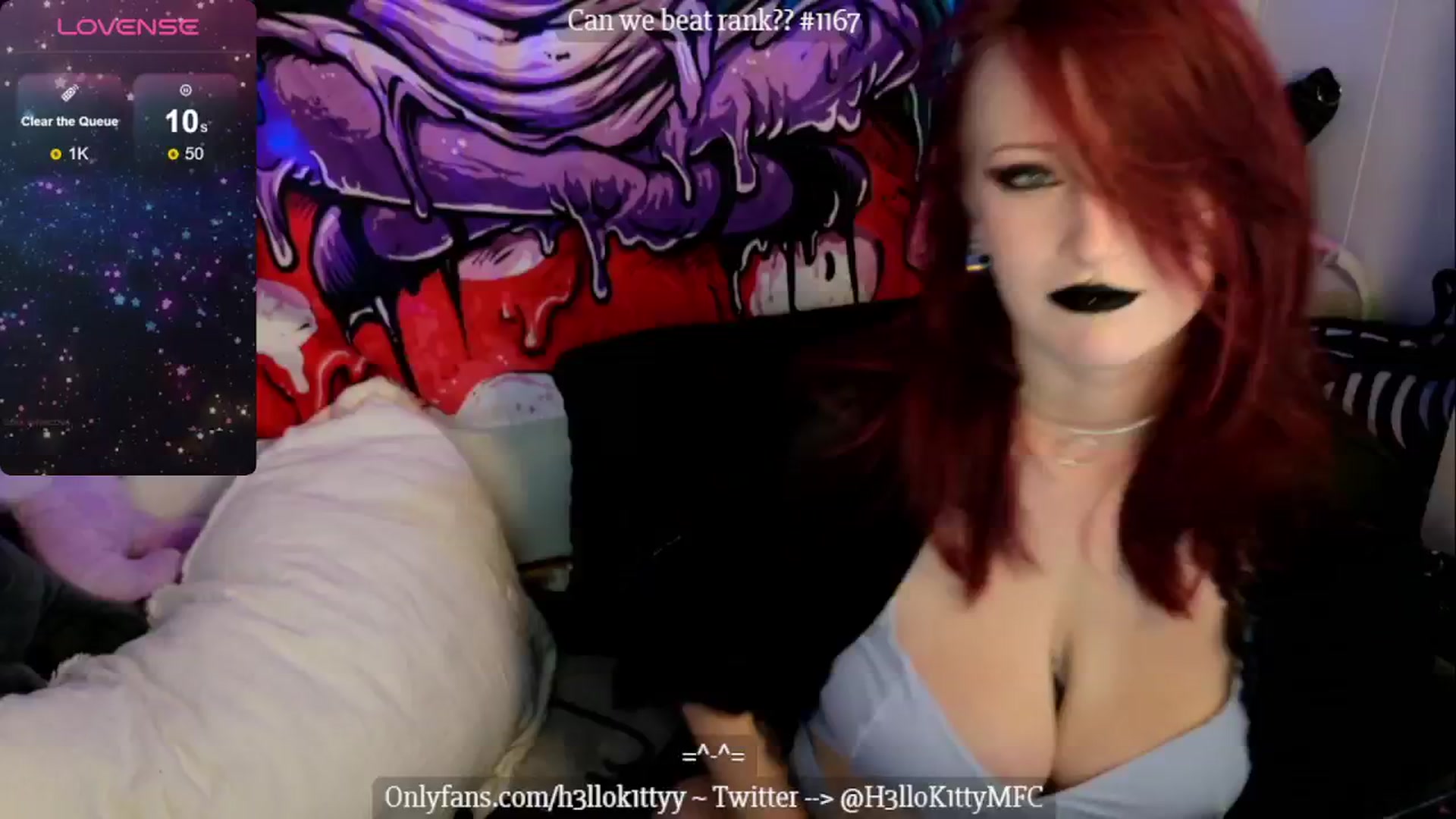 Gallery image thumbnail from H3llok1tty's myfreecams stream on, 07/16/2024, 11:15 image 3 of 20