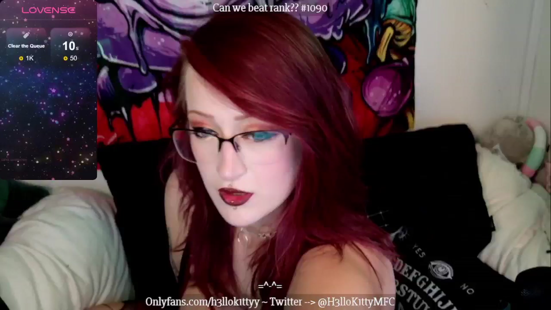 Gallery image thumbnail from H3llok1tty's myfreecams stream on, 07/17/2024, 11:39 image 15 of 20