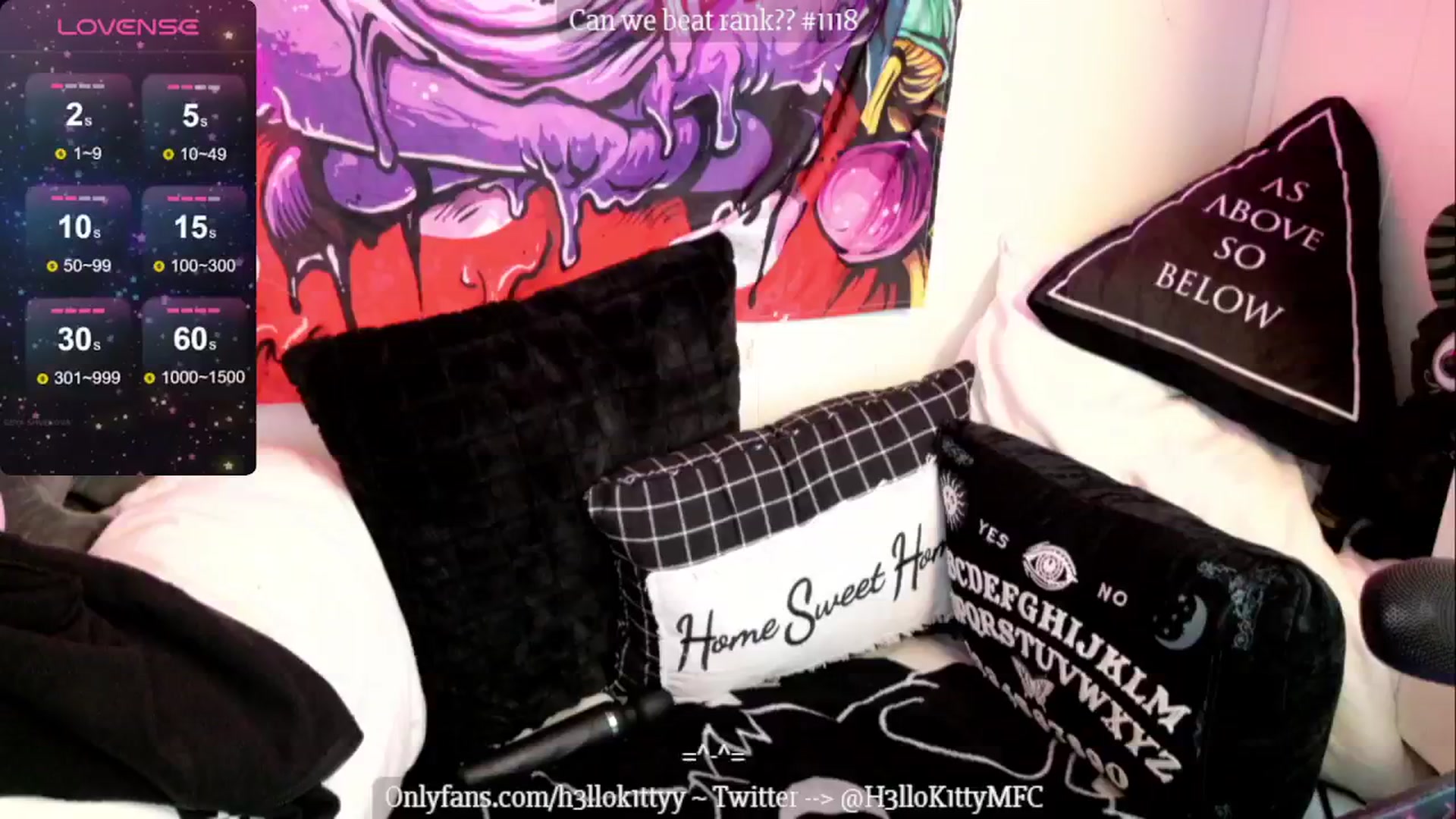 Gallery image thumbnail from H3llok1tty's myfreecams stream on, 07/17/2024, 11:39 image 8 of 20