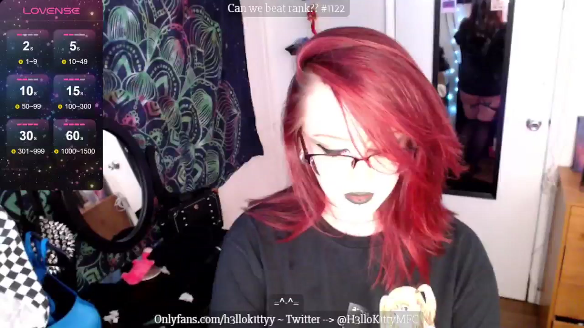 Gallery image thumbnail from H3llok1tty's myfreecams stream on, 07/18/2024, 12:02 image 17 of 20