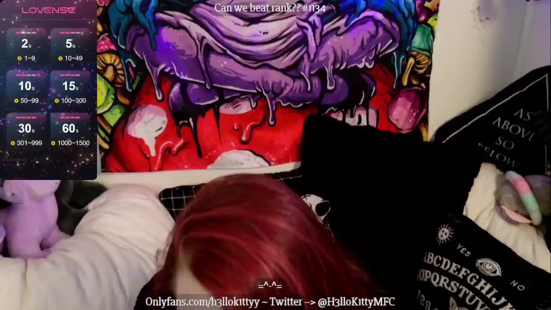 Gallery image thumbnail from H3llok1tty's myfreecams stream on, 07/18/2024, 12:02 image 2 of 20