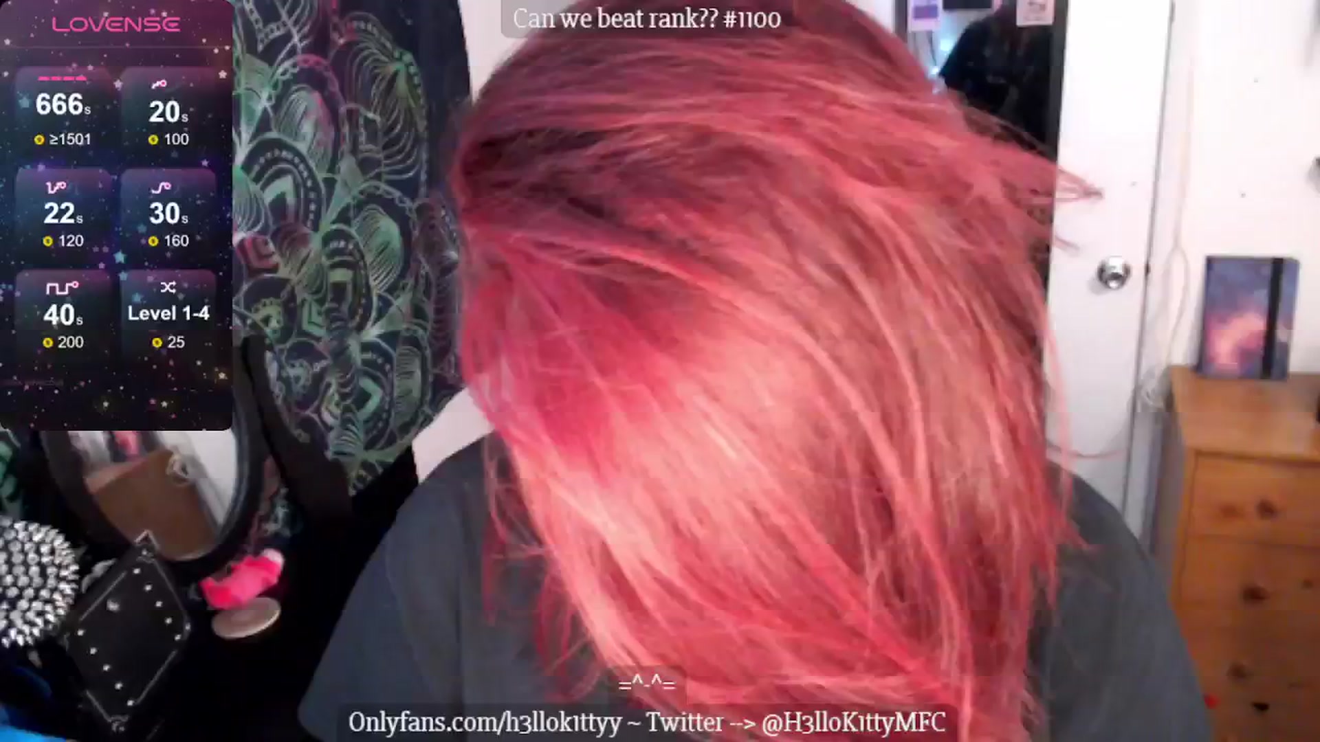 Gallery image thumbnail from H3llok1tty's myfreecams stream on, 07/19/2024, 11:30 image 2 of 20
