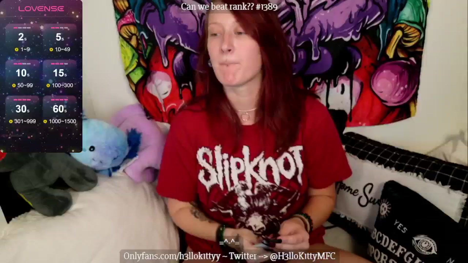 Gallery image thumbnail from H3llok1tty's myfreecams stream on, 07/24/2024, 11:49 image 14 of 20