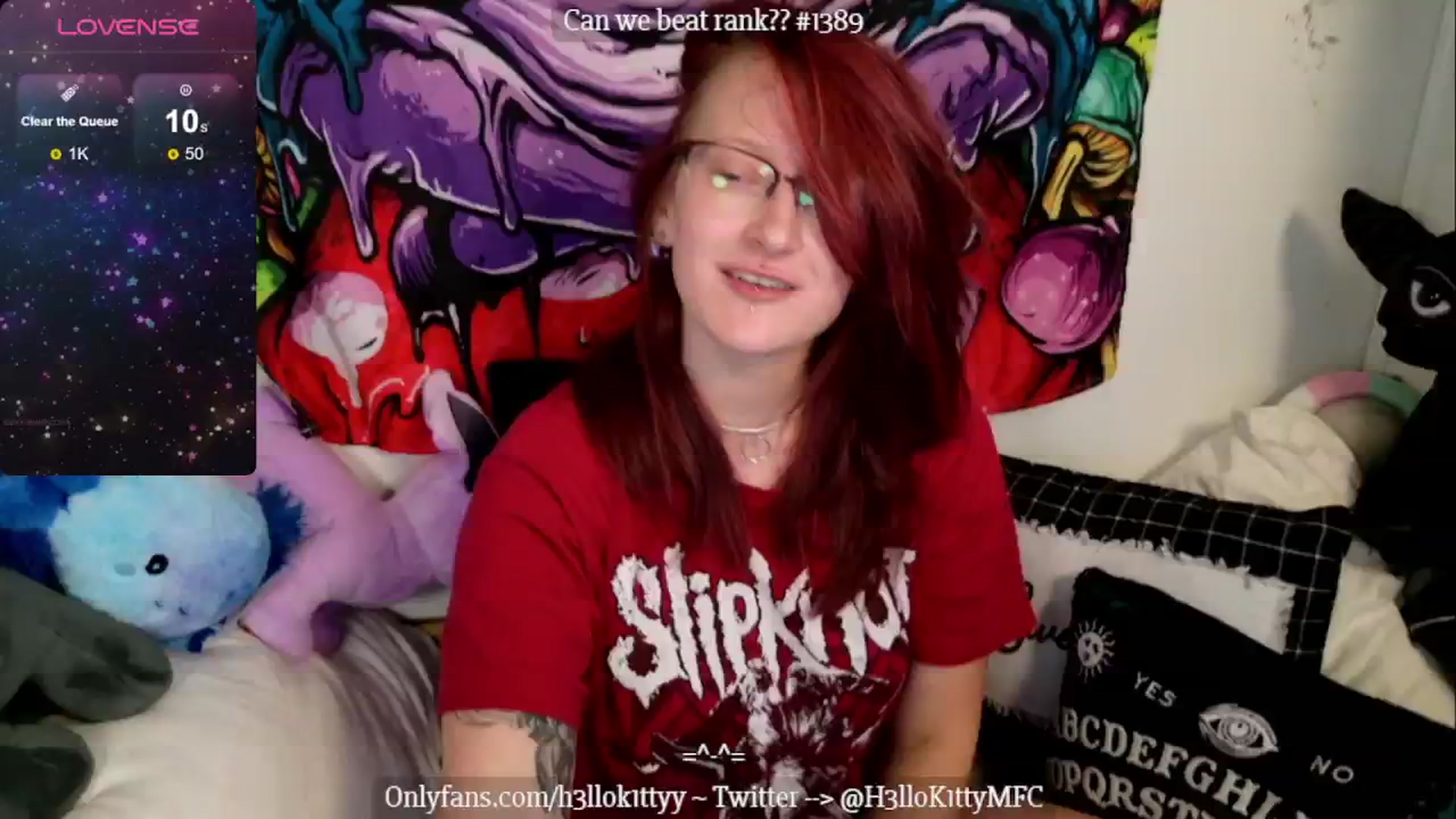Gallery image thumbnail from H3llok1tty's myfreecams stream on, 07/24/2024, 11:49 image 18 of 20
