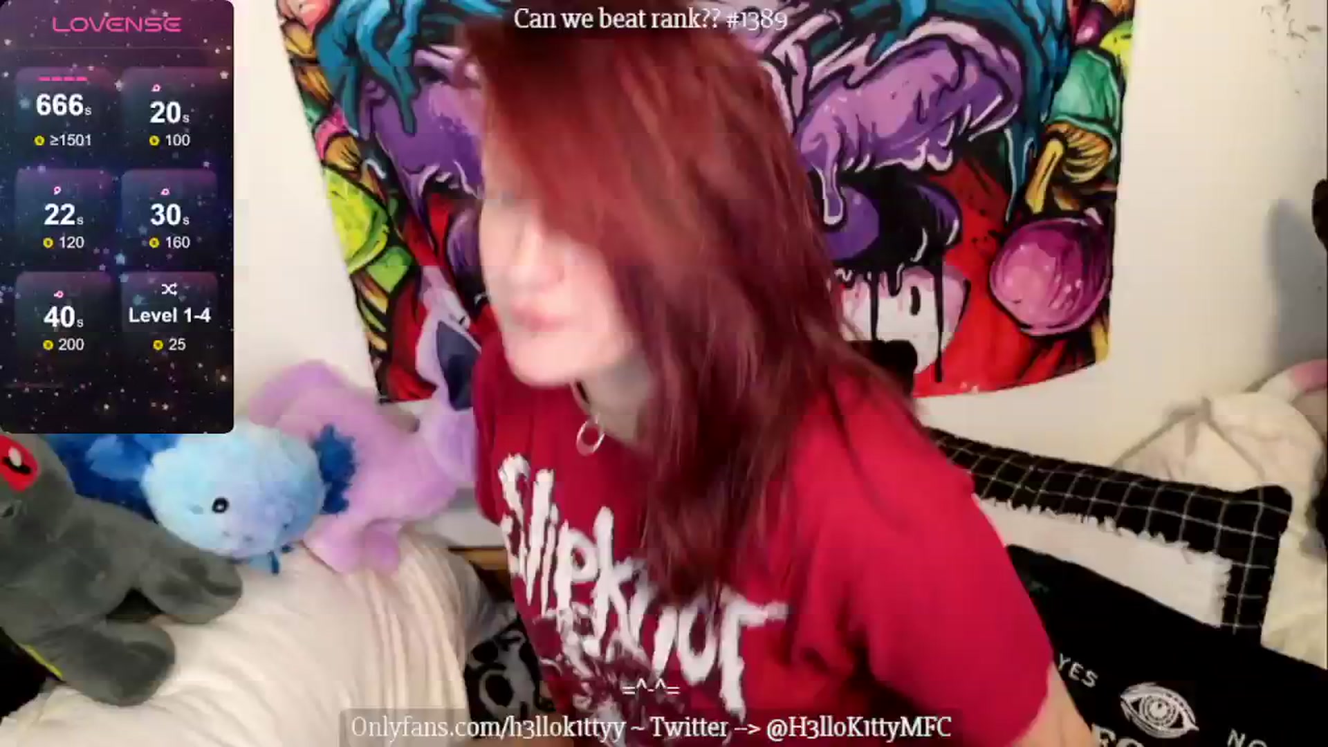 Gallery image thumbnail from H3llok1tty's myfreecams stream on, 07/24/2024, 11:49 image 3 of 20
