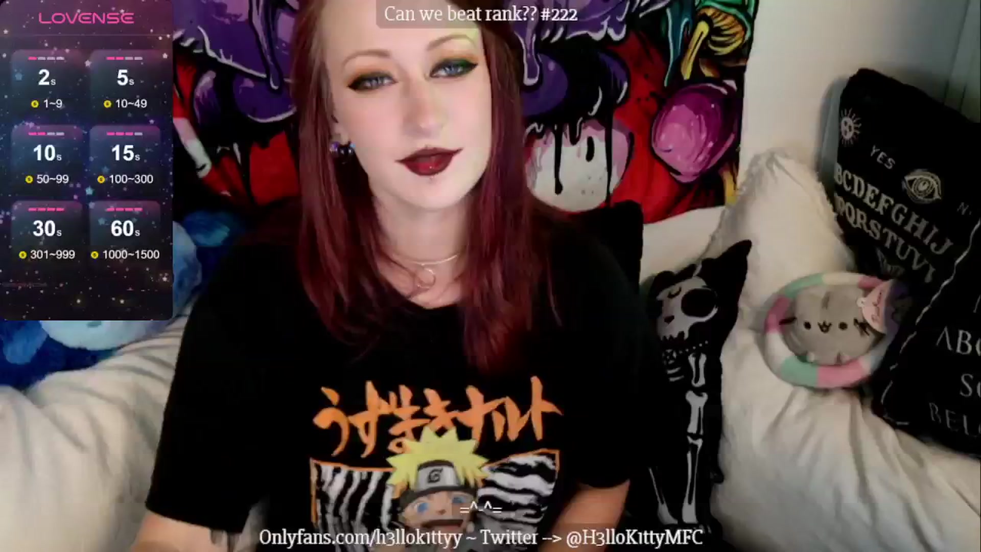 Gallery image thumbnail from H3llok1tty's myfreecams stream on, 08/05/2024, 11:32 image 3 of 20