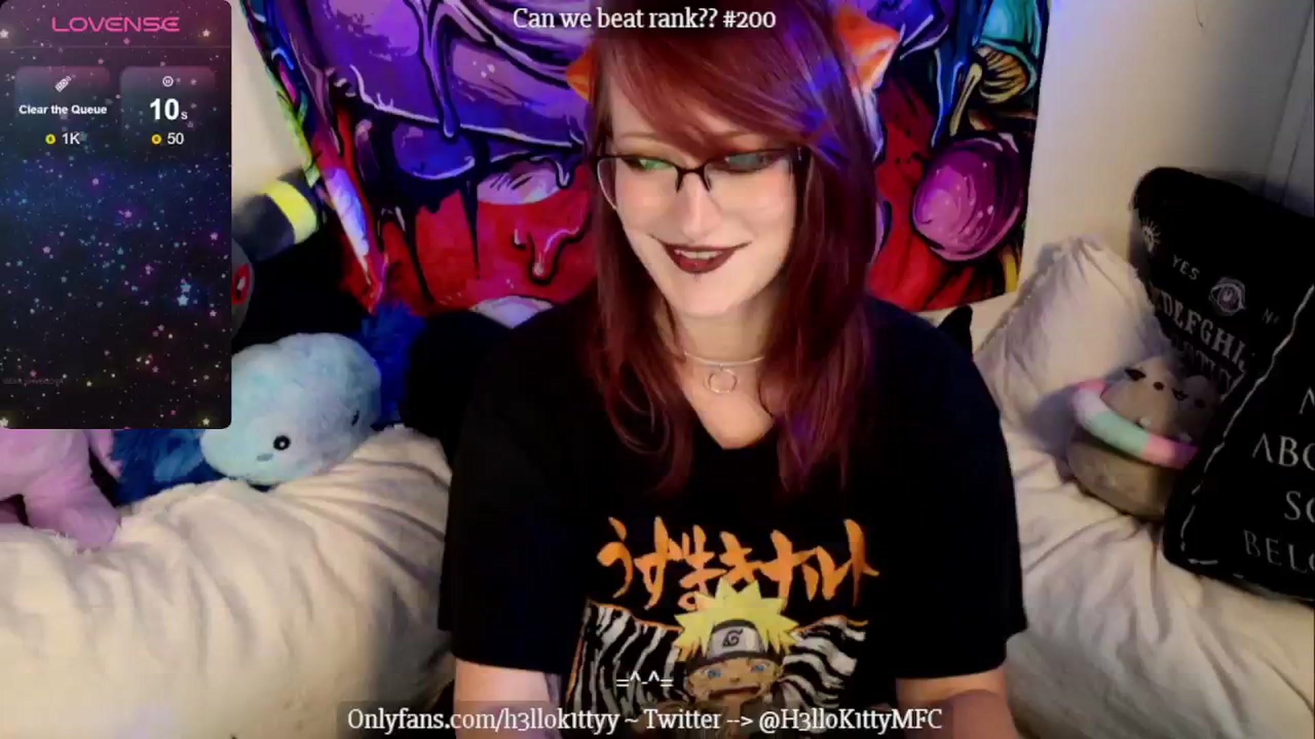 Gallery image thumbnail from H3llok1tty's myfreecams stream on, 08/05/2024, 11:32 image 17 of 20