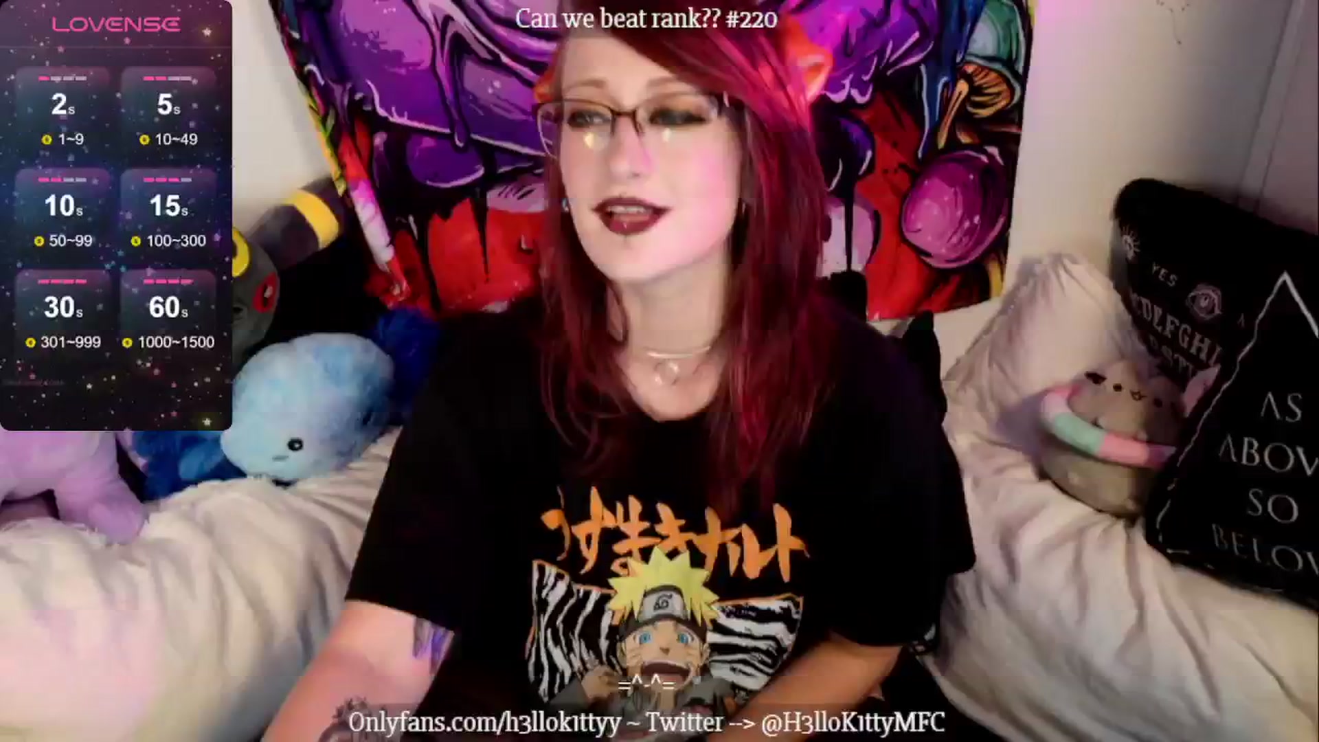Gallery image thumbnail from H3llok1tty's myfreecams stream on, 08/05/2024, 11:32 image 14 of 20