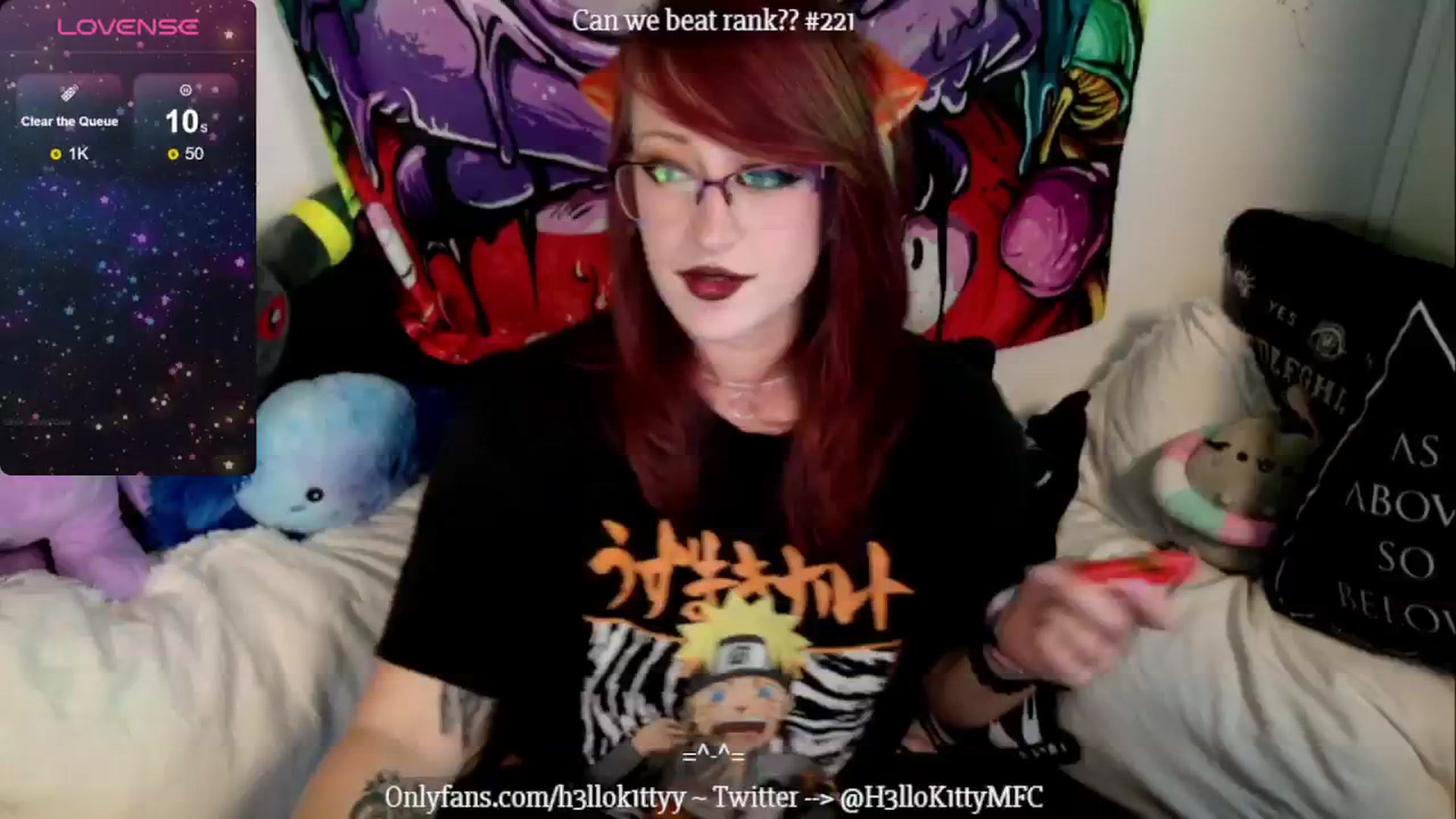 Gallery image thumbnail from H3llok1tty's myfreecams stream on, 08/05/2024, 11:32 image 11 of 20