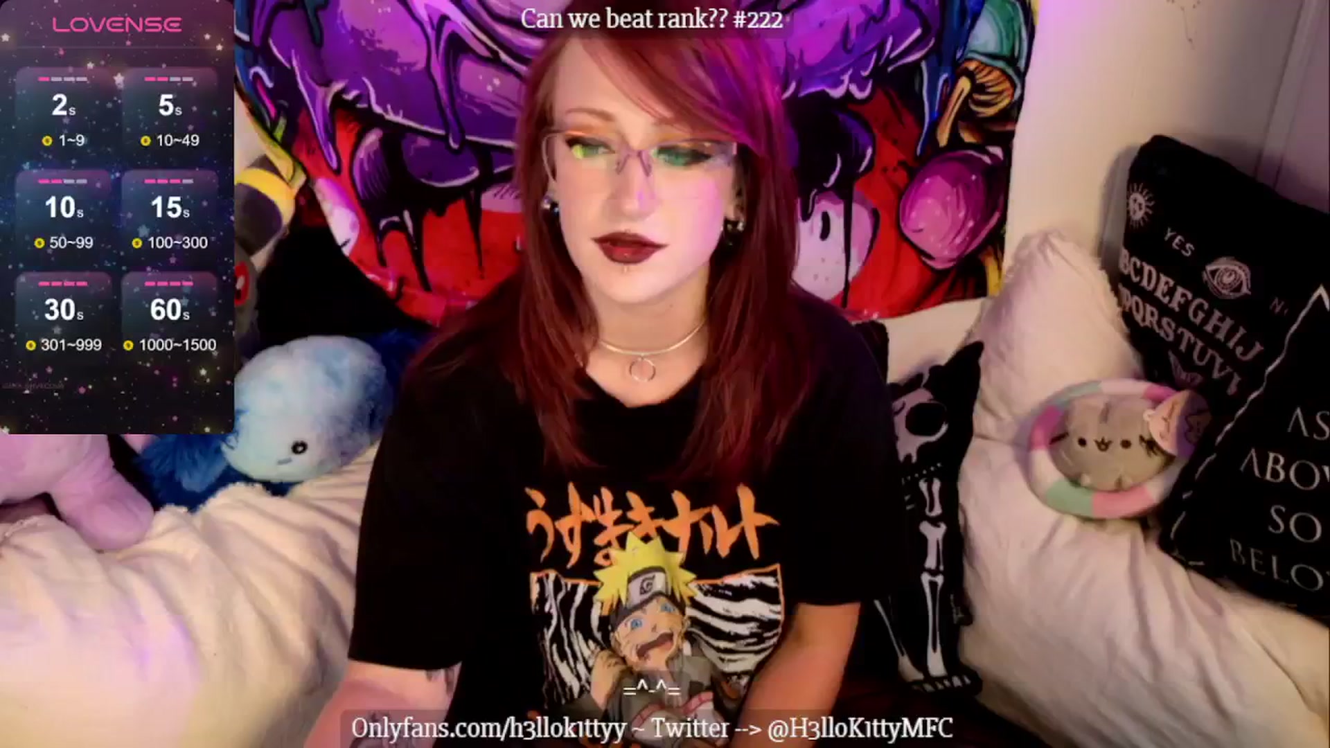 Gallery image thumbnail from H3llok1tty's myfreecams stream on, 08/05/2024, 11:32 image 7 of 20