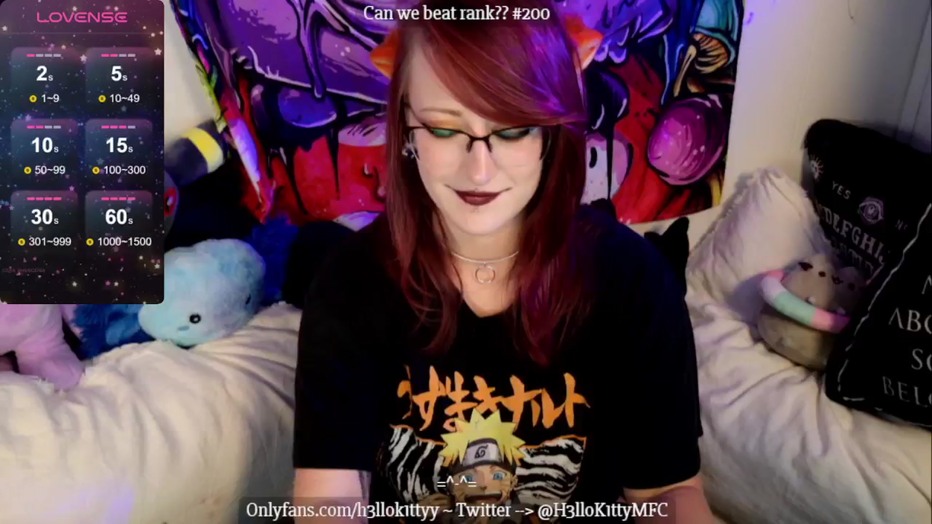 Gallery image thumbnail from H3llok1tty's myfreecams stream on, 08/05/2024, 11:32 image 16 of 20