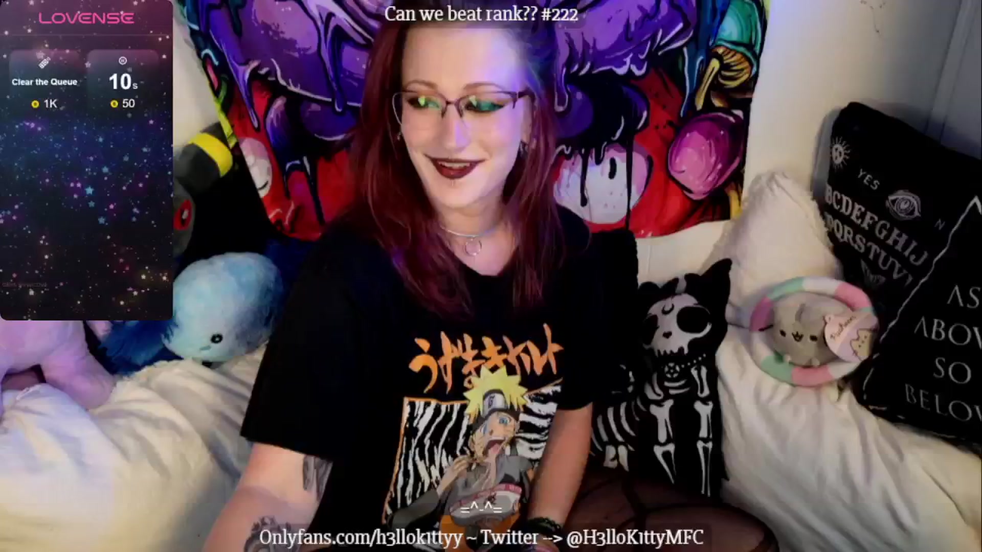 Gallery image thumbnail from H3llok1tty's myfreecams stream on, 08/05/2024, 11:32 image 9 of 20