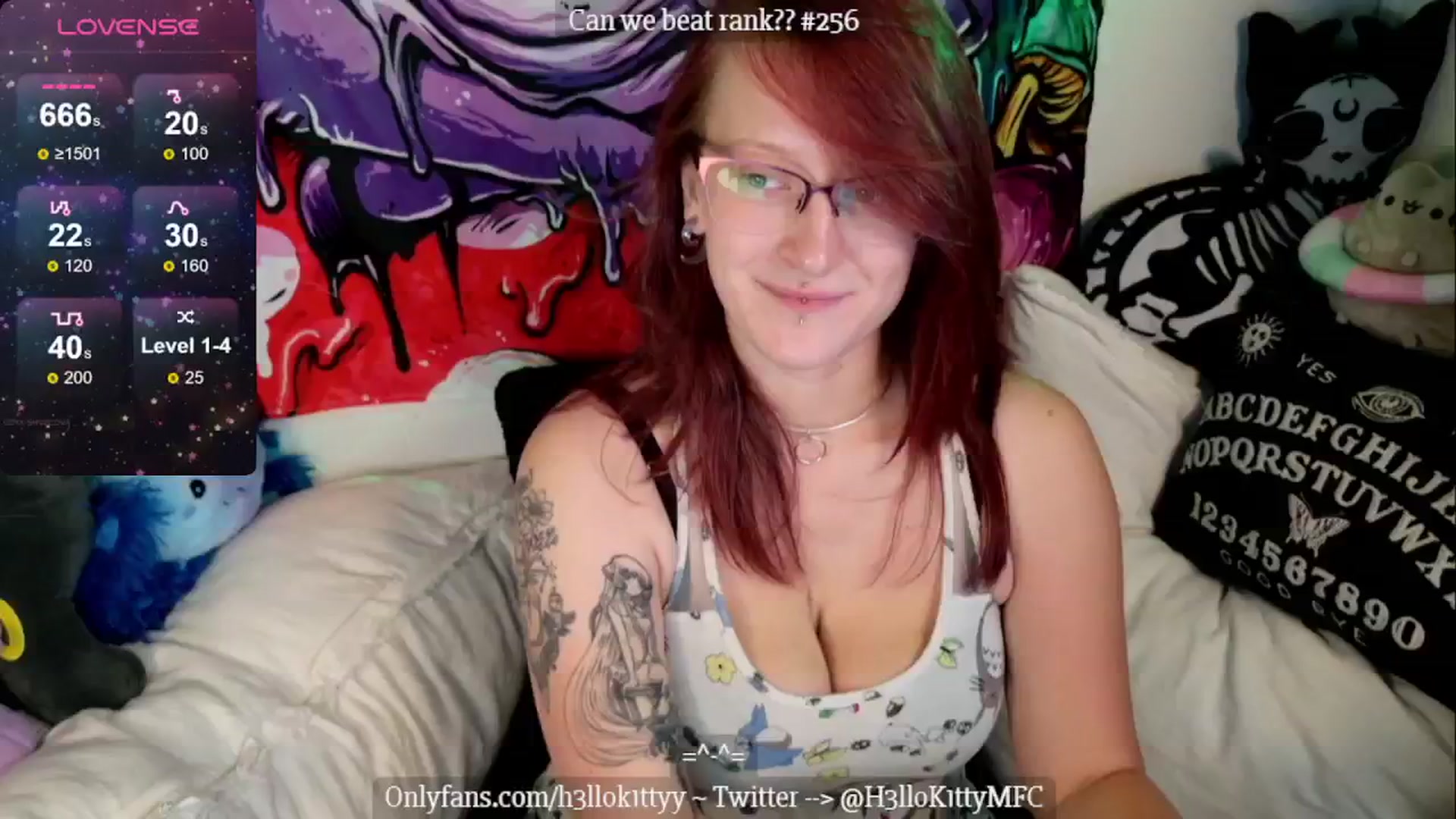 Gallery image thumbnail from H3llok1tty's myfreecams stream on, 08/06/2024, 11:40 image 9 of 20