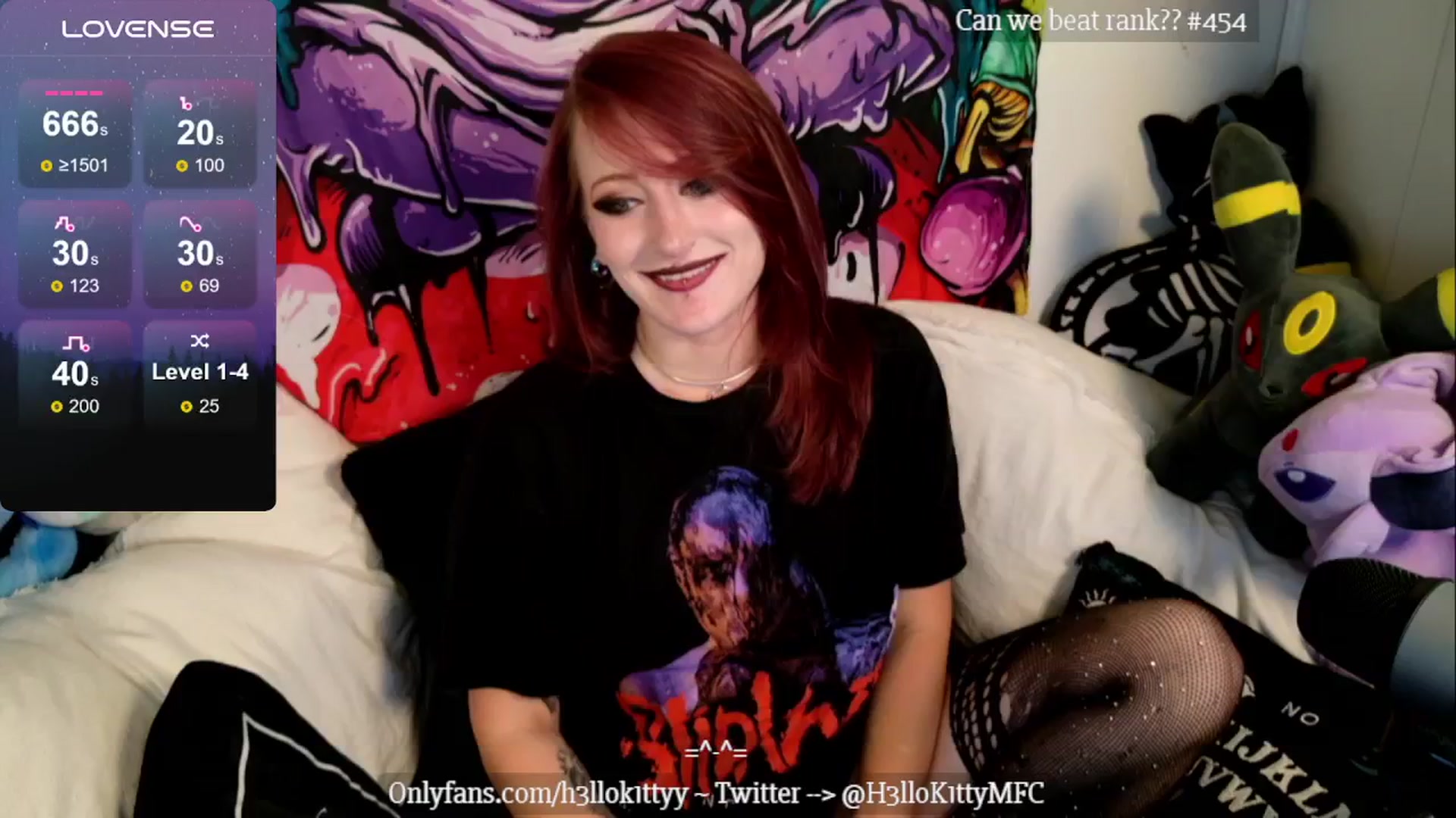 Gallery image thumbnail from H3llok1tty's myfreecams stream on, 08/09/2024, 11:02 image 5 of 20