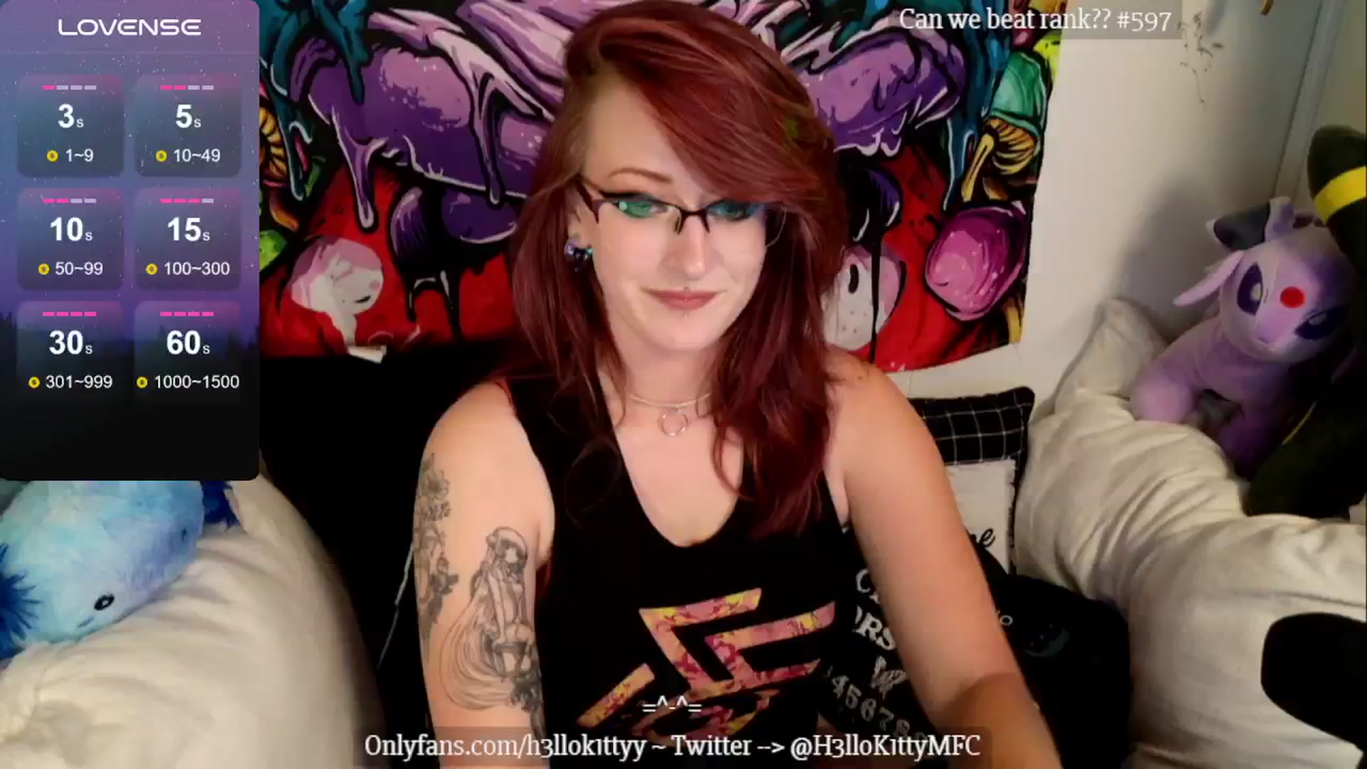 Gallery image thumbnail from H3llok1tty's myfreecams stream on, 08/12/2024, 08:32 image 3 of 20