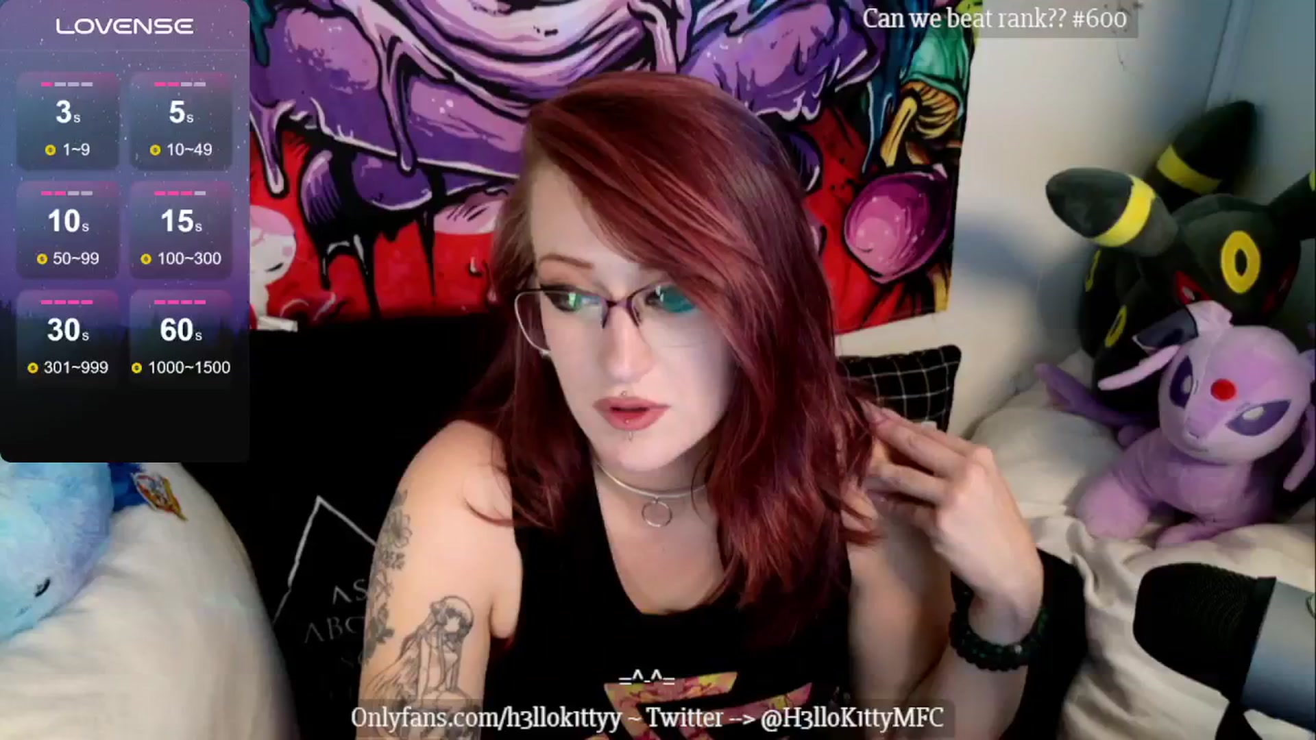 Gallery image thumbnail from H3llok1tty's myfreecams stream on, 08/12/2024, 08:32 image 20 of 20