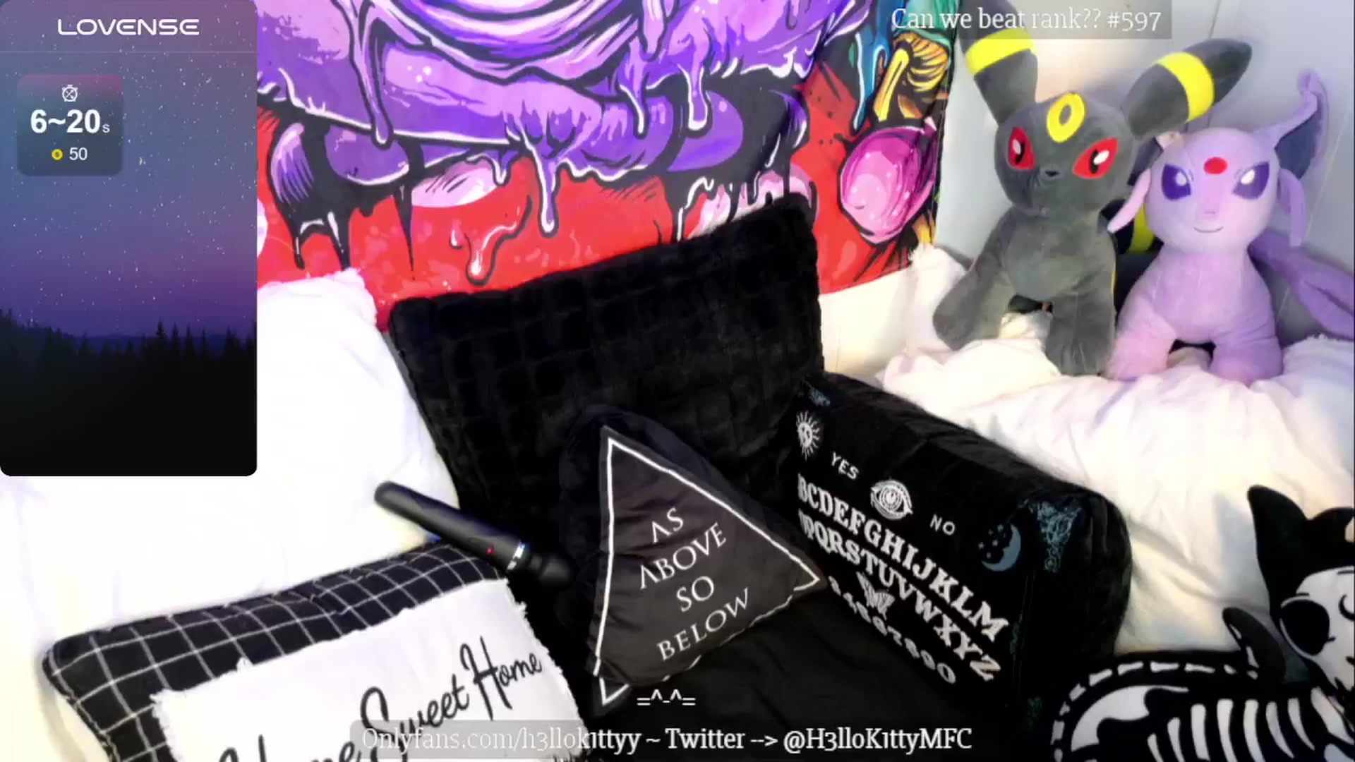 Gallery image thumbnail from H3llok1tty's myfreecams stream on, 08/13/2024, 09:24 image 7 of 20