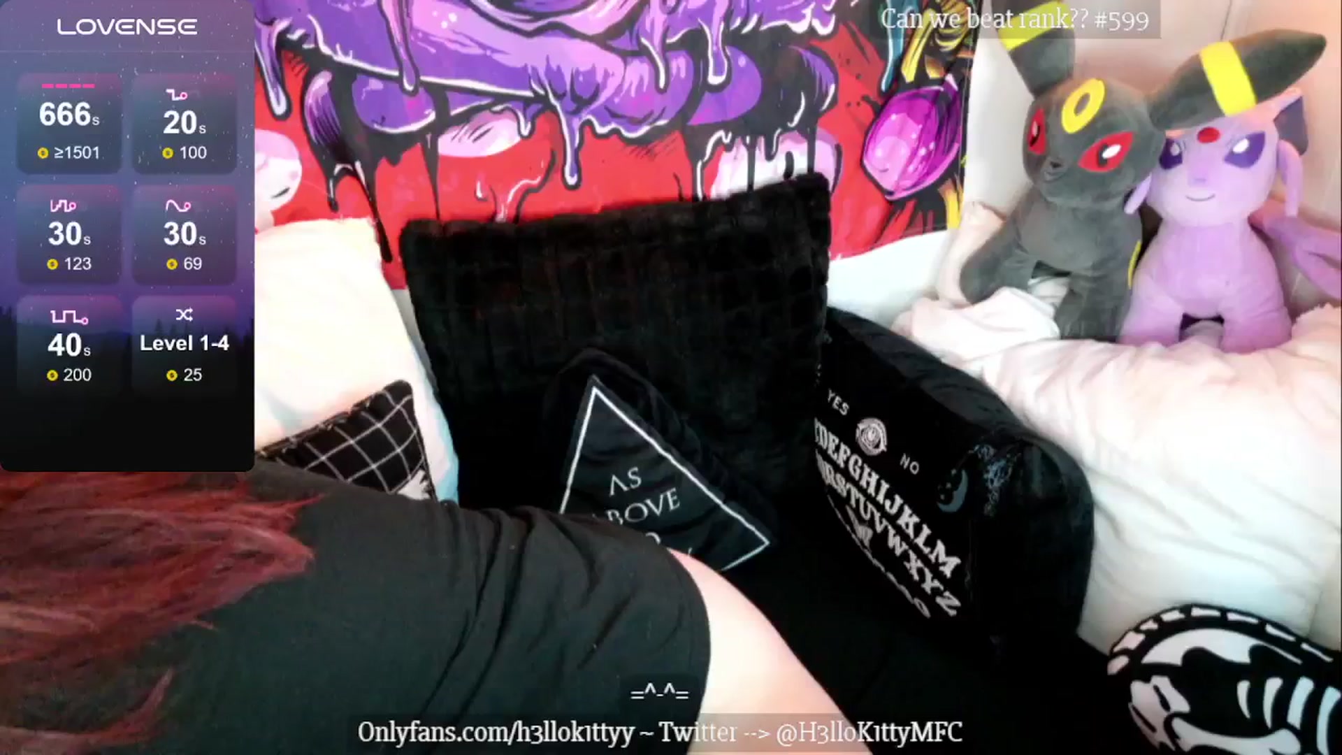 Gallery image thumbnail from H3llok1tty's myfreecams stream on, 08/13/2024, 10:27 image 5 of 20