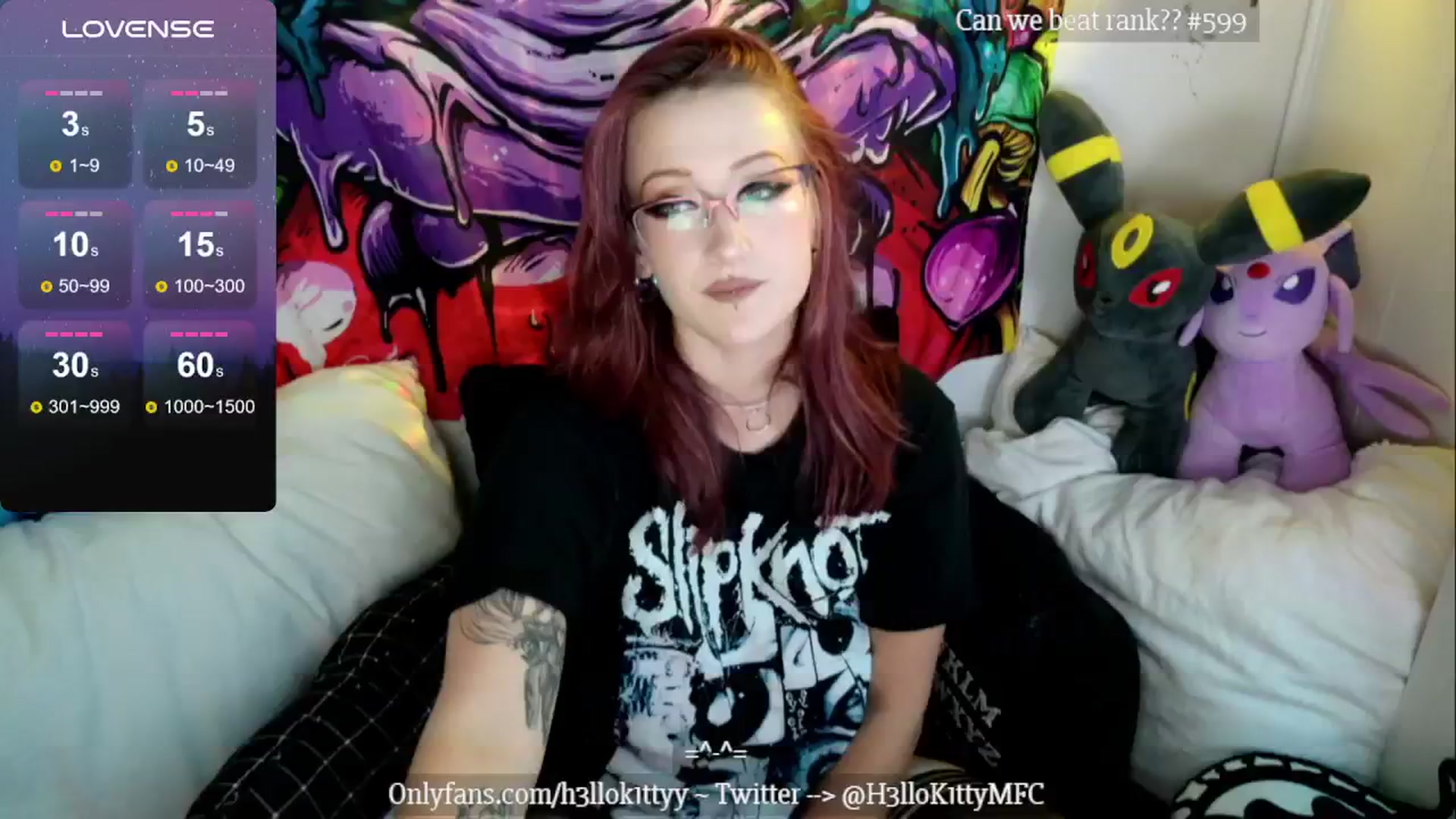 Gallery image thumbnail from H3llok1tty's myfreecams stream on, 08/13/2024, 10:27 image 14 of 20